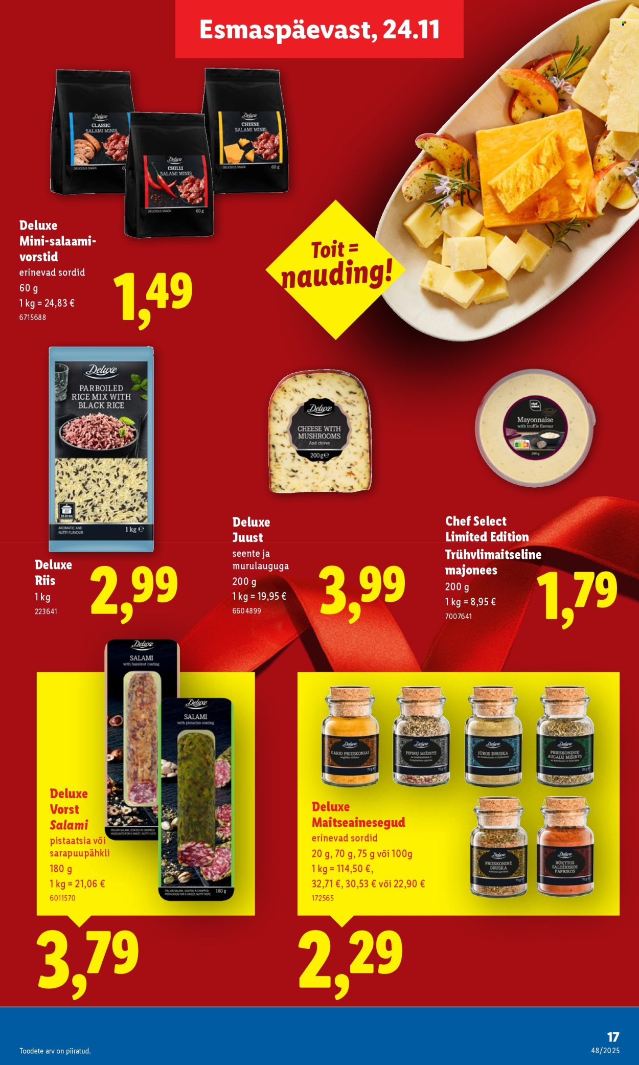 Lidl kliendileht - Kliendileht (24.11 - 30.11.2025)