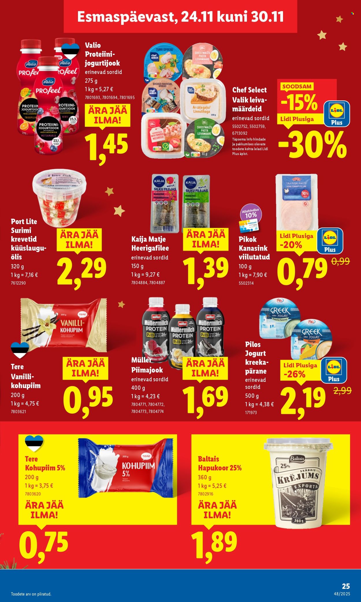 Lidl kliendileht - Kliendileht (24.11 - 30.11.2025)