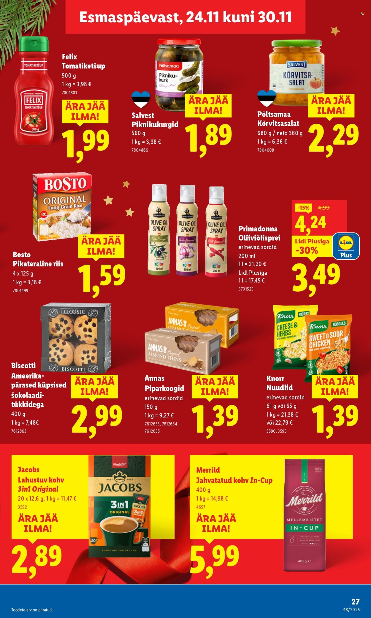 Lidl kliendileht - Kliendileht (24.11 - 30.11.2025)