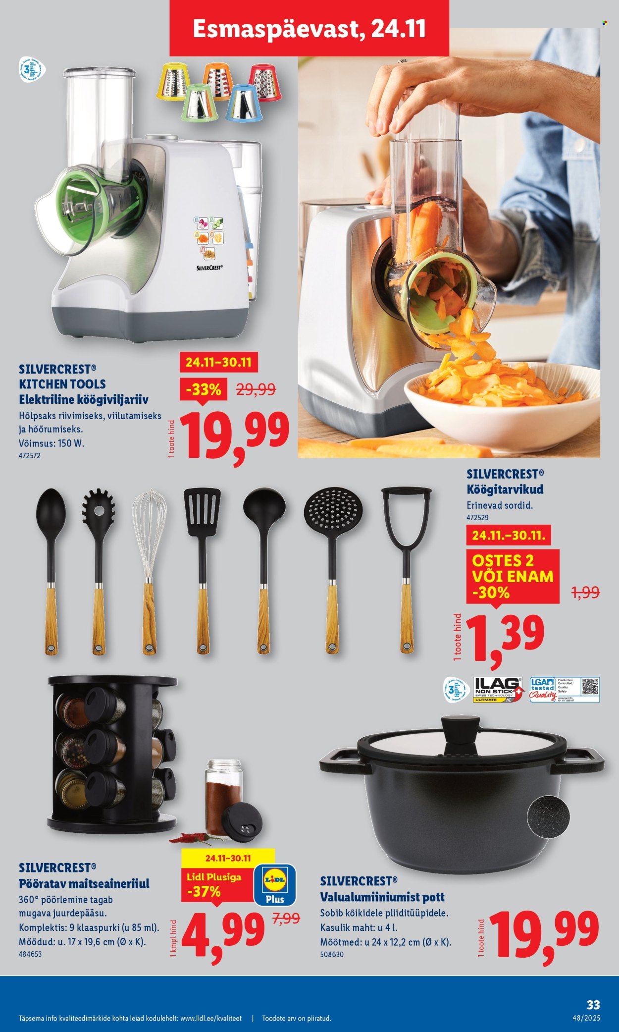 Lidl kliendileht - Kliendileht (24.11 - 30.11.2025)