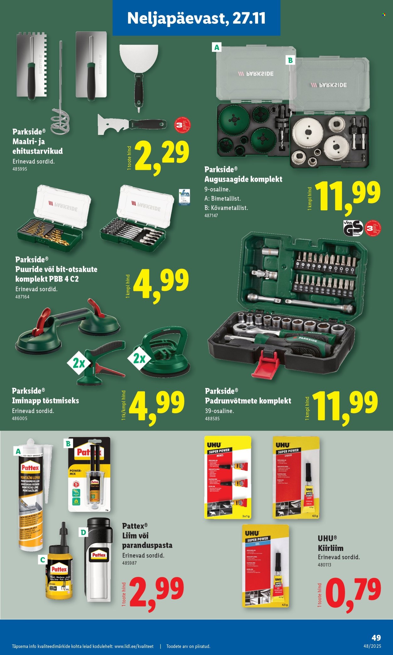 Lidl kliendileht - Kliendileht (24.11 - 30.11.2025)