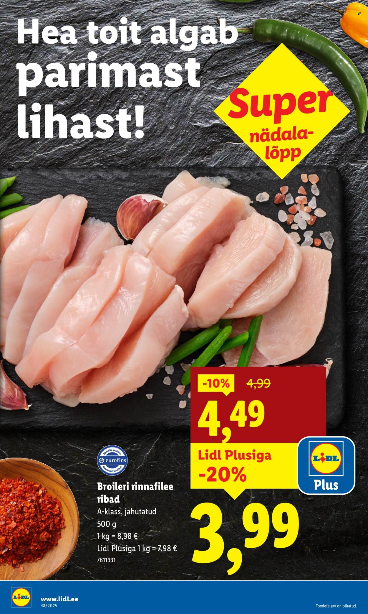 Lidl kliendileht - Kliendileht (24.11 - 30.11.2025)