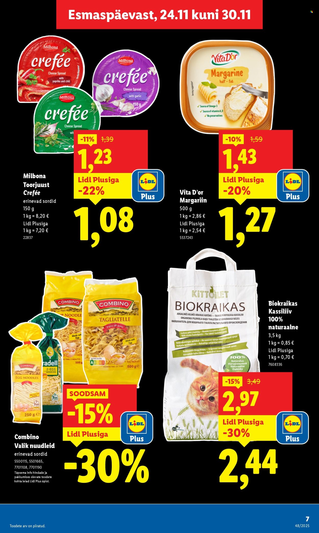 Lidl kliendileht - Kliendileht (24.11 - 30.11.2025)