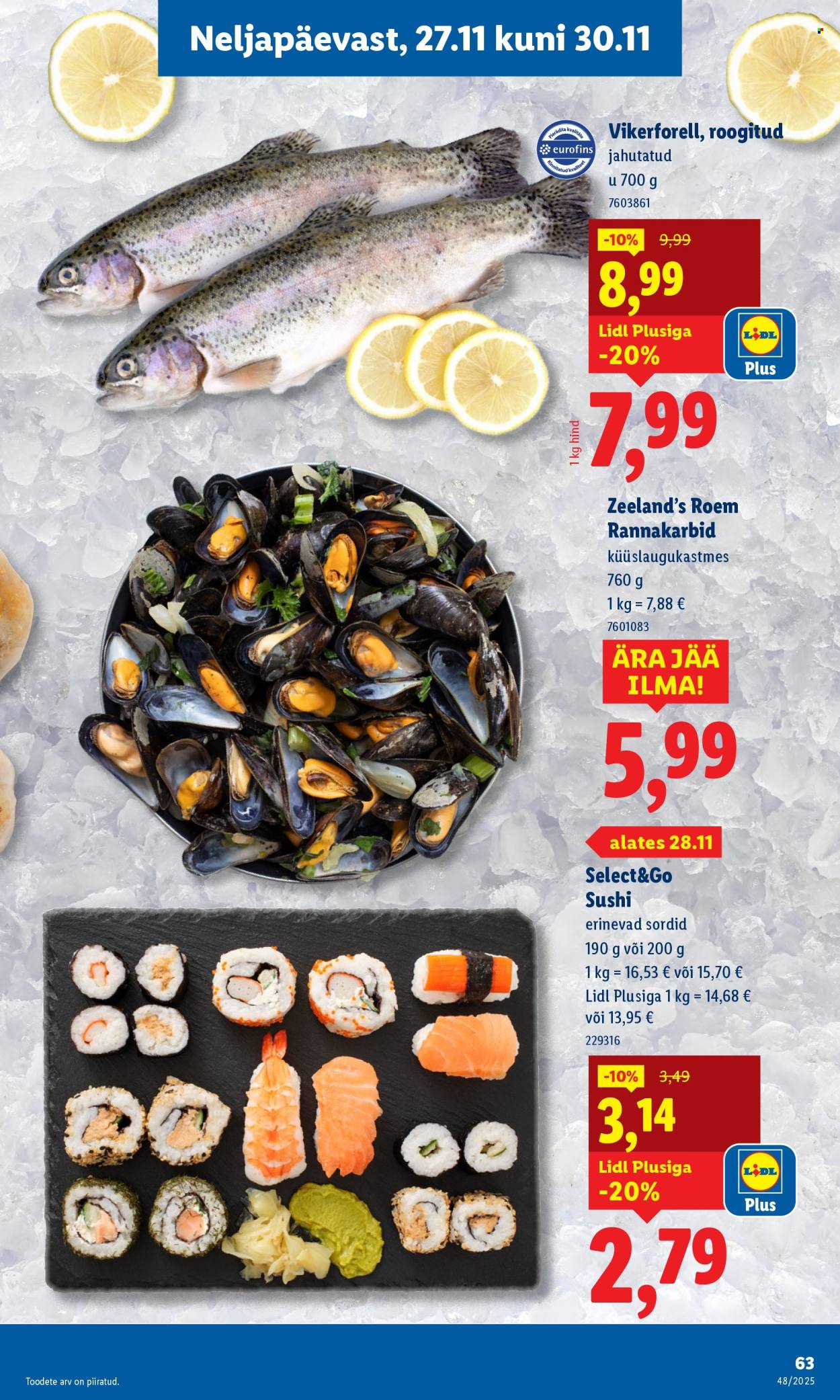 Lidl kliendileht - Kliendileht (24.11 - 30.11.2025)