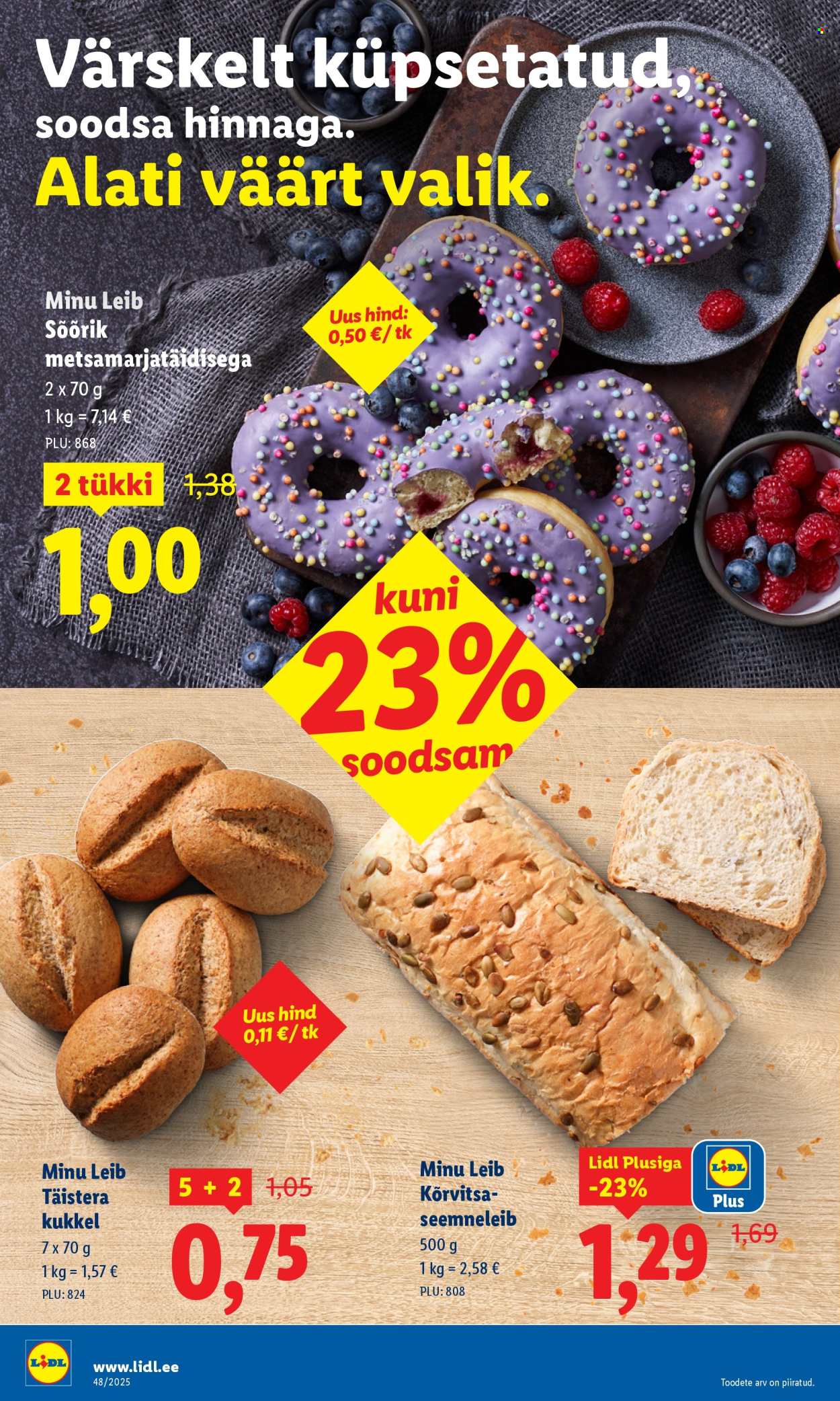 Lidl kliendileht - Kliendileht (24.11 - 30.11.2025)
