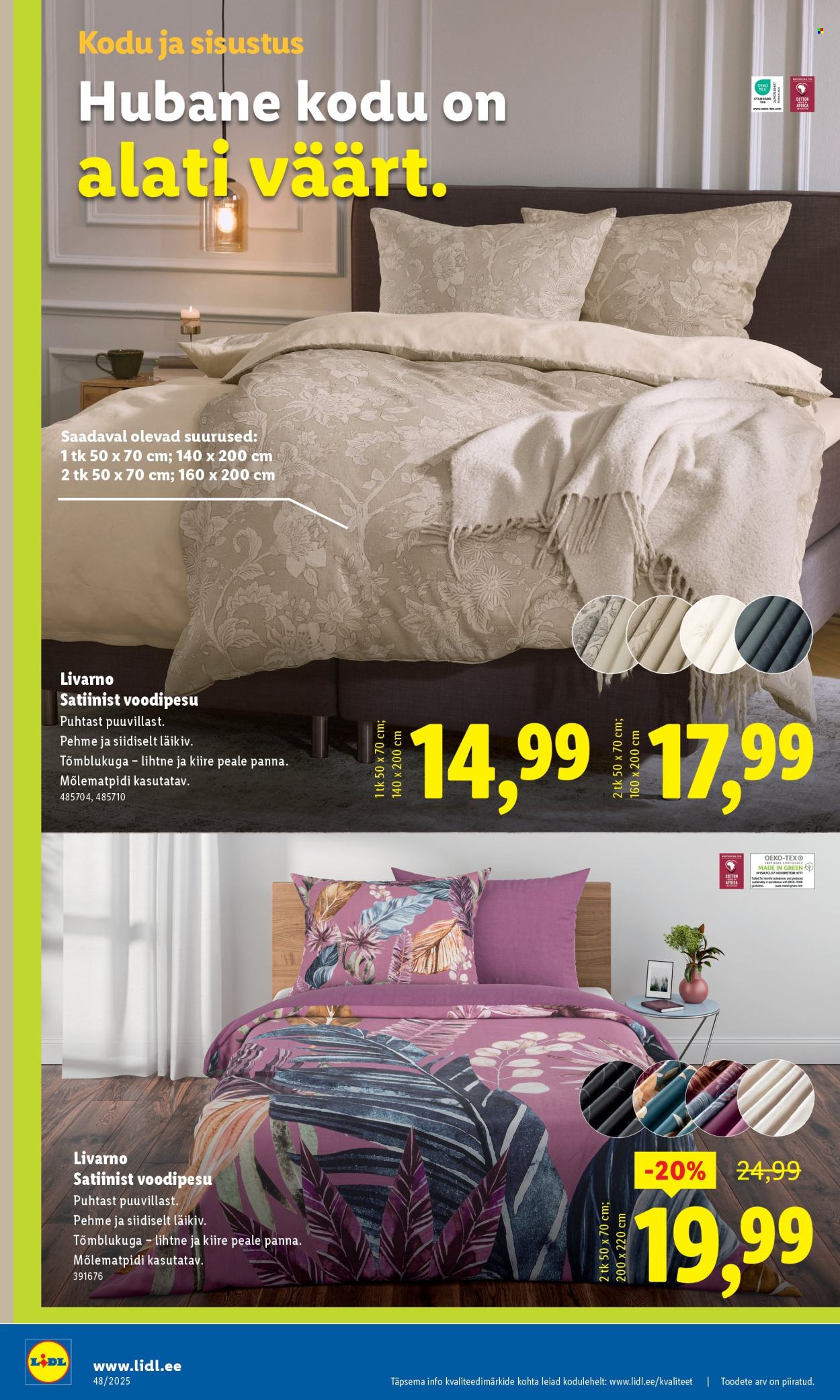 Lidl kliendileht - Tööstuskaupade pakkumised (24.11 - 30.11.2025)