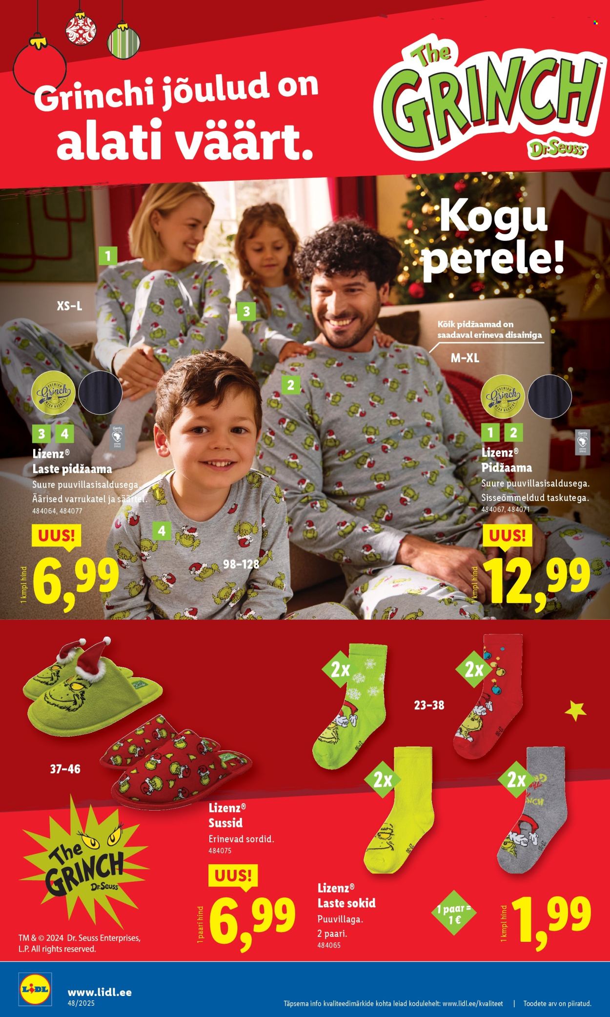 Lidl kliendileht - Tööstuskaupade pakkumised (24.11 - 30.11.2025)