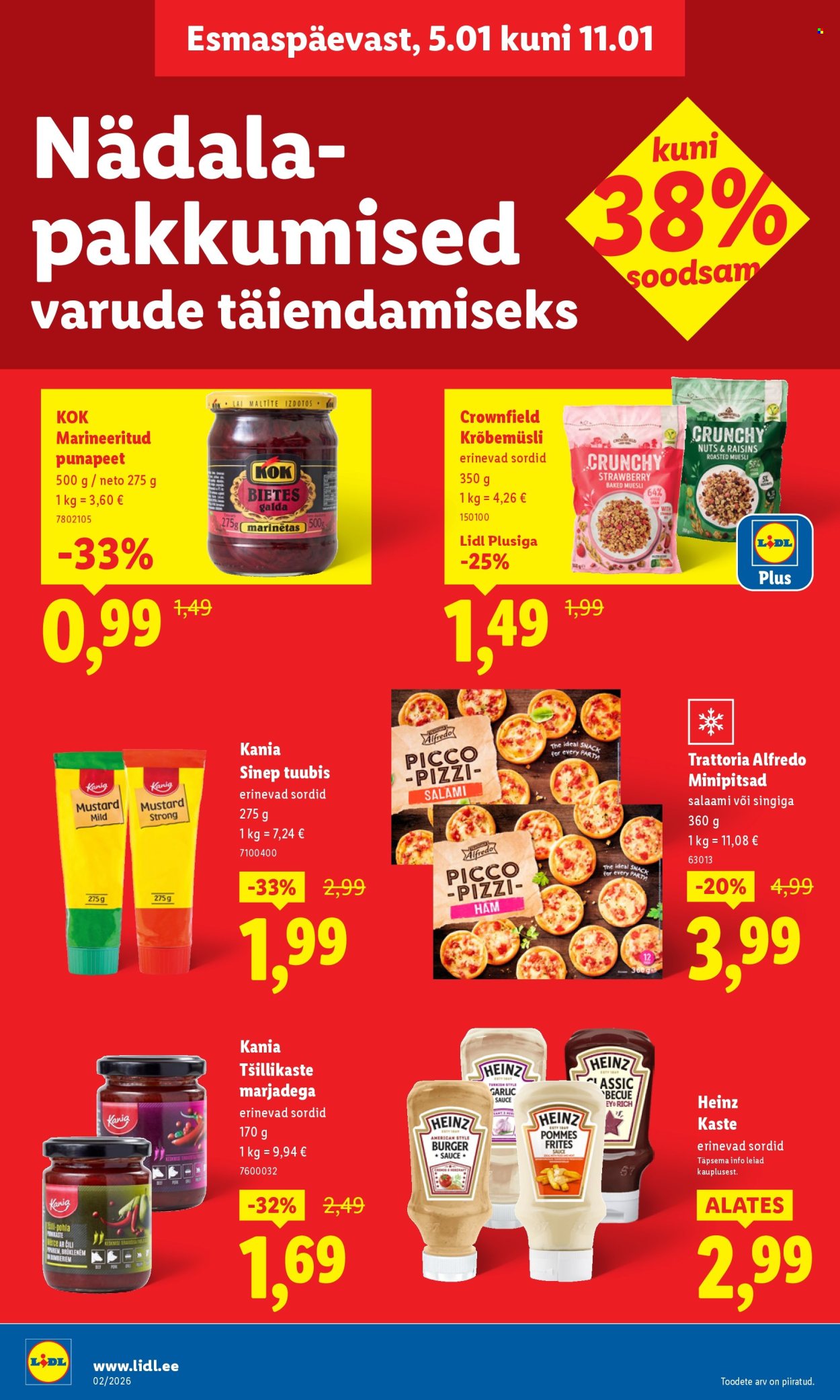 Lidl kliendileht - Kliendileht (5.01 - 11.01.2026)