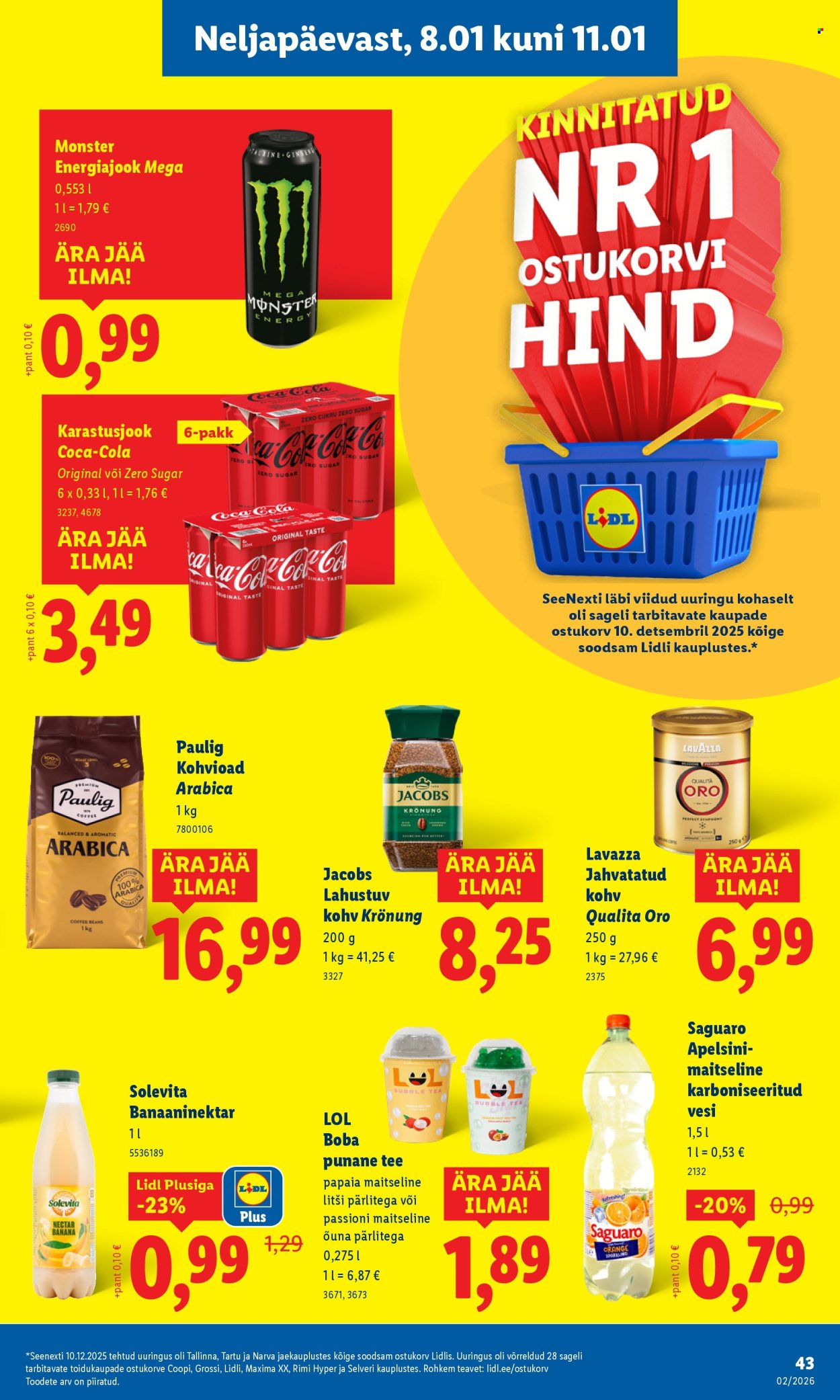 Lidl kliendileht - Kliendileht (5.01 - 11.01.2026)