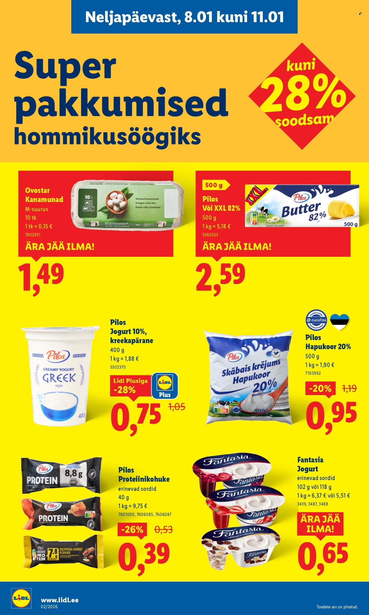 Lidl kliendileht - Kliendileht (5.01 - 11.01.2026)