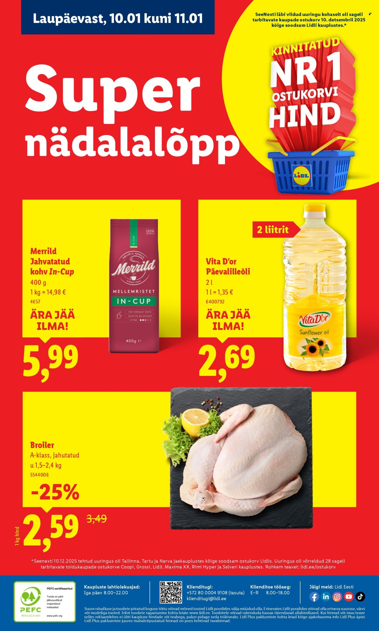 Lidl kliendileht - Kliendileht (5.01 - 11.01.2026)