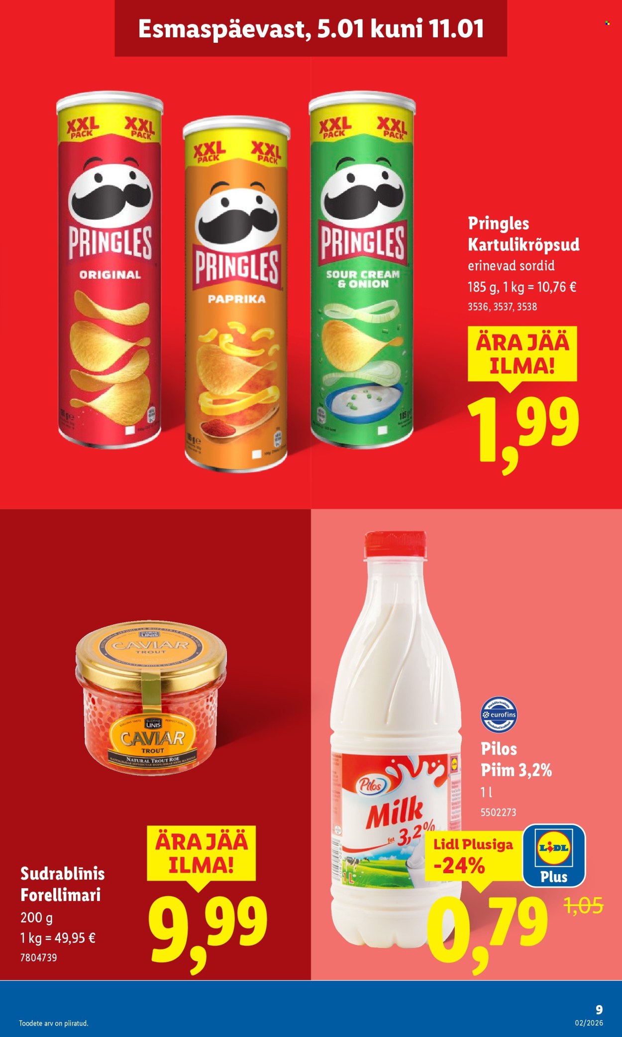 Lidl kliendileht - Kliendileht (5.01 - 11.01.2026)