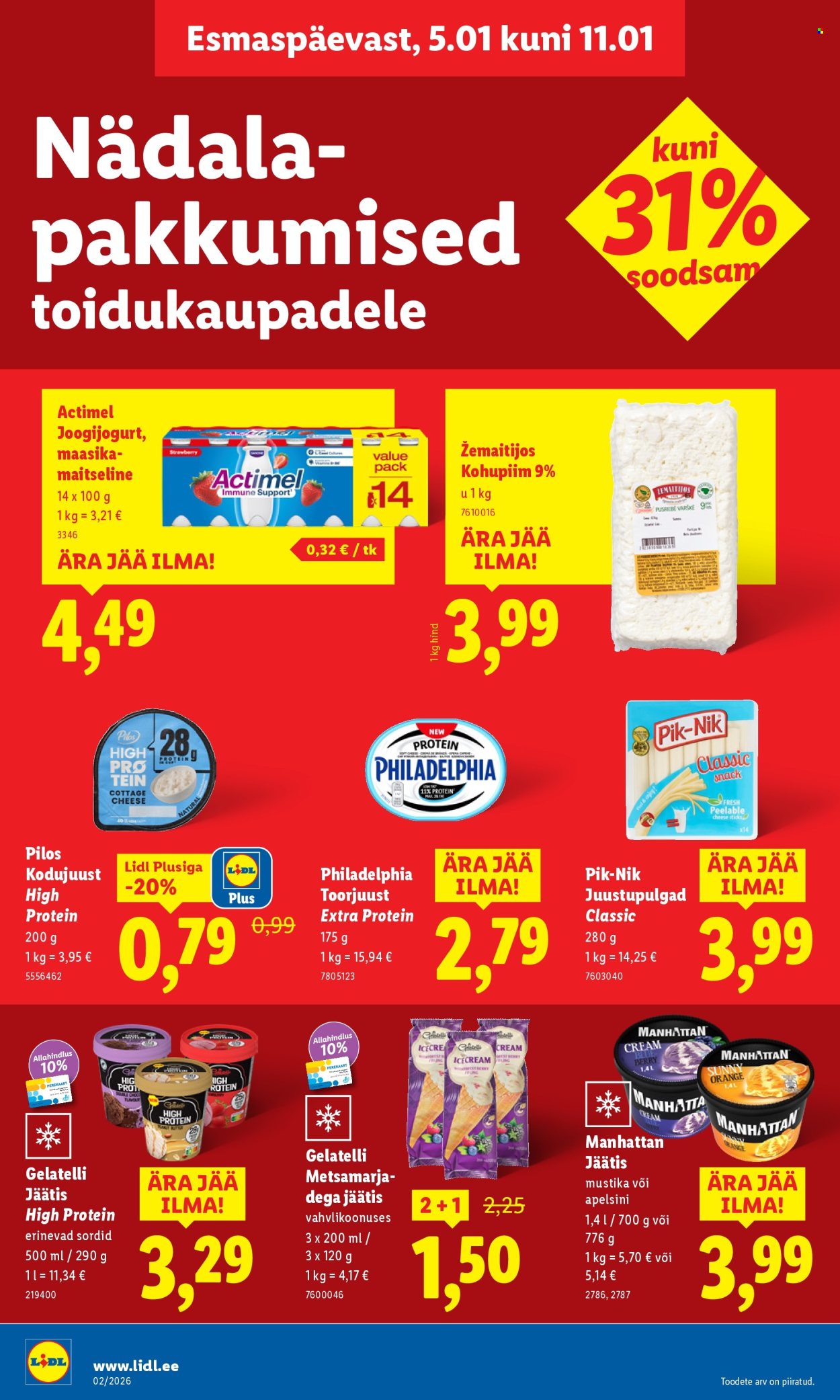 Lidl kliendileht - Kliendileht (5.01 - 11.01.2026)