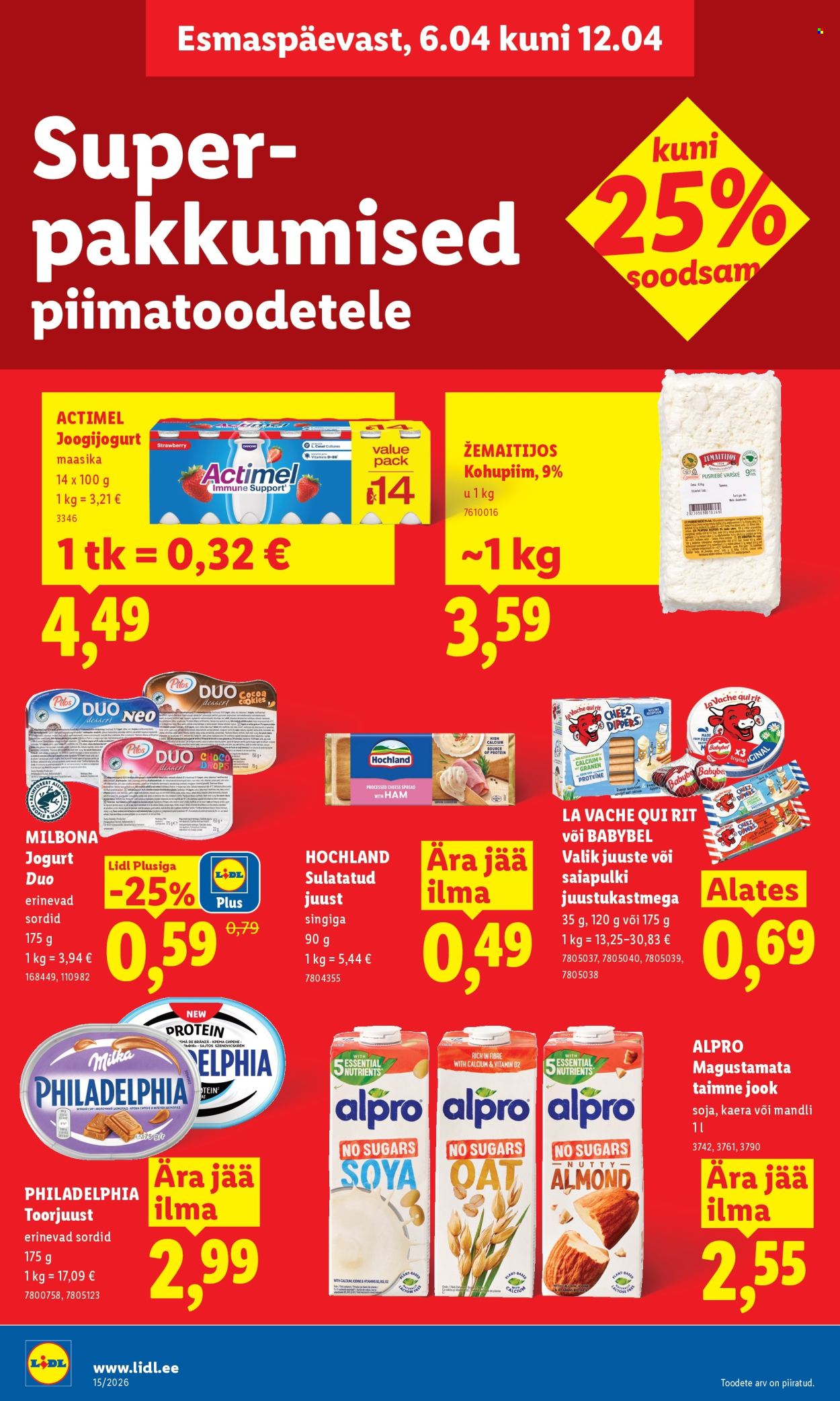 Lidl kliendileht - Kliendileht (6.04 - 12.04.2026)