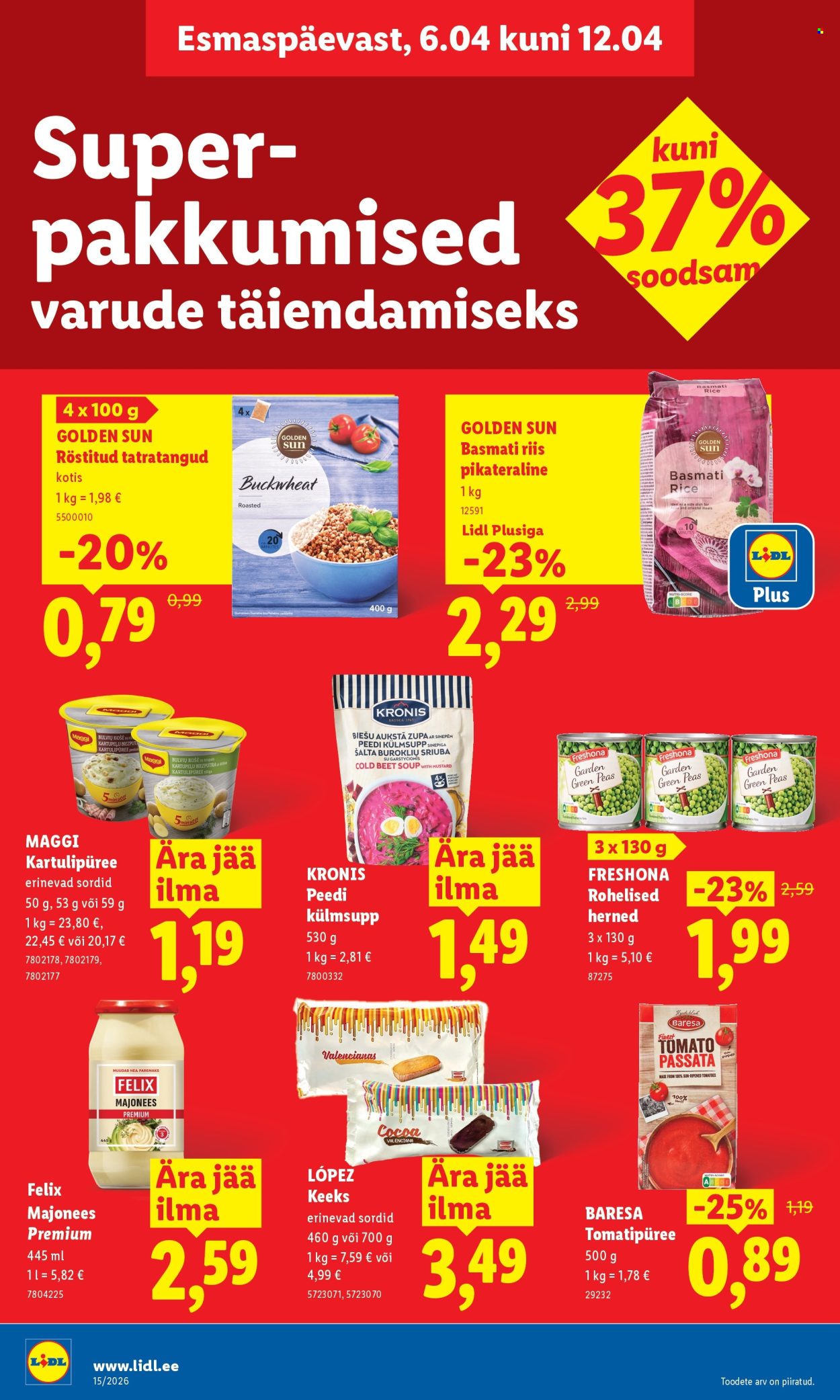 Lidl kliendileht - Kliendileht (6.04 - 12.04.2026)