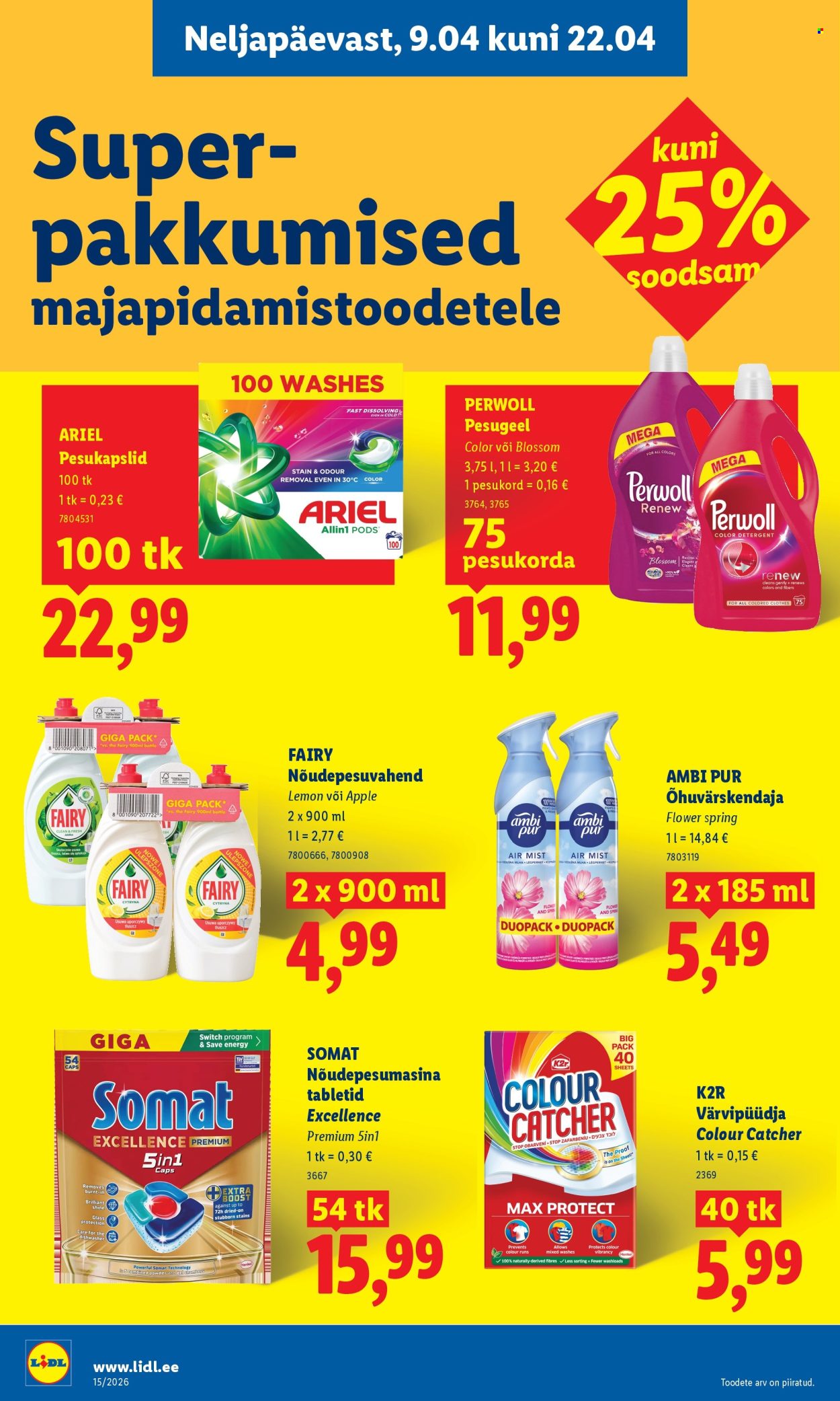 Lidl kliendileht - Kliendileht (6.04 - 12.04.2026)