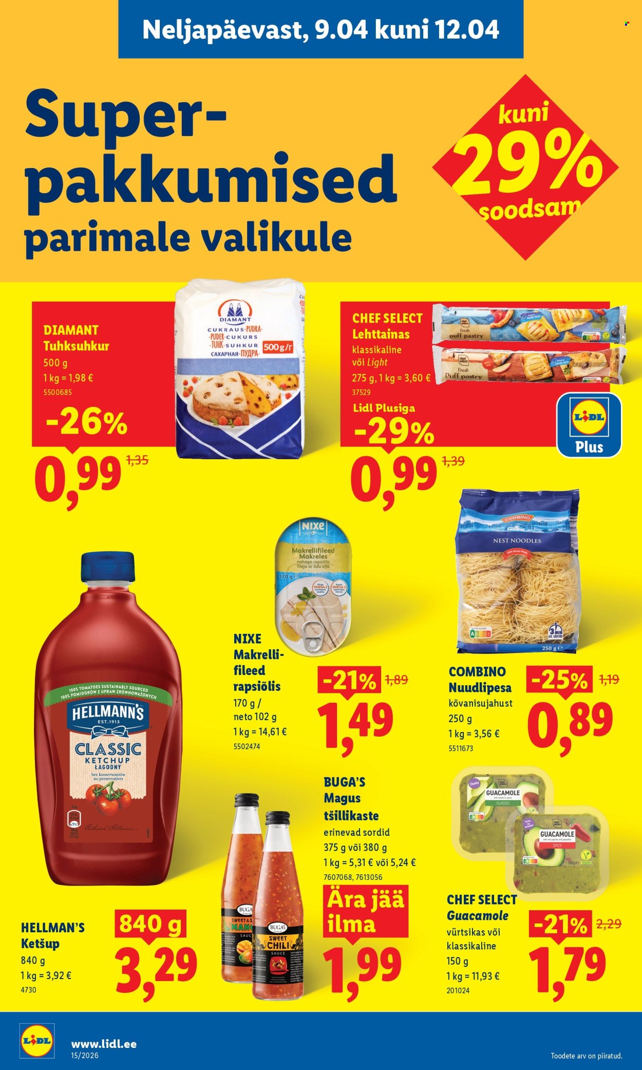 Lidl kliendileht - Kliendileht (6.04 - 12.04.2026)