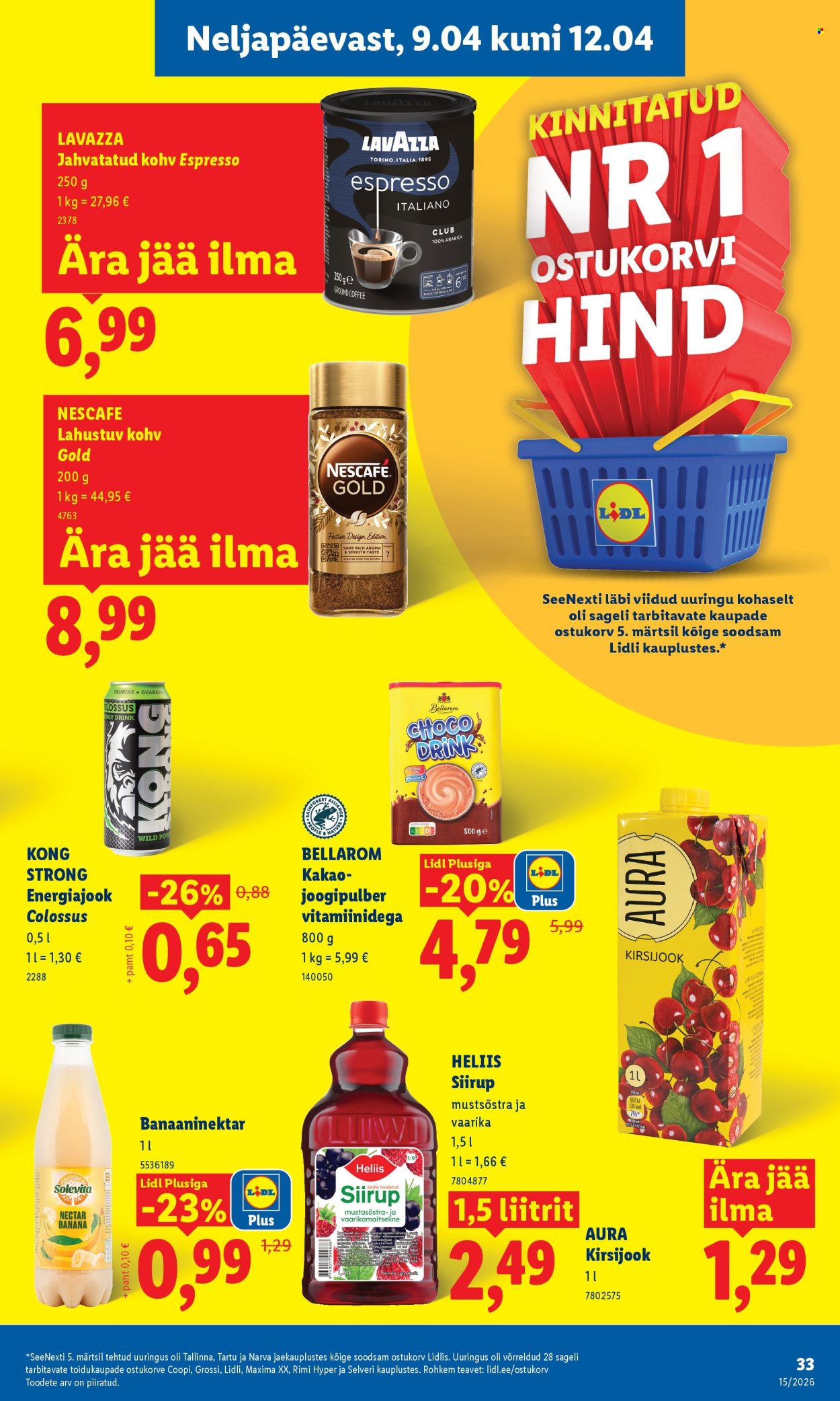 Lidl kliendileht - Kliendileht (6.04 - 12.04.2026)