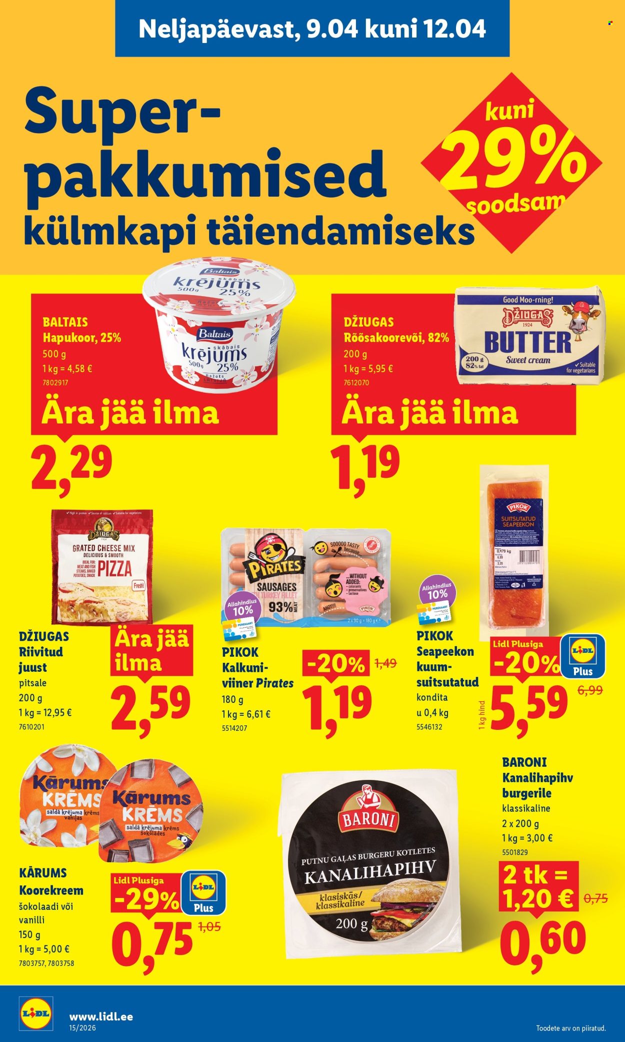 Lidl kliendileht - Kliendileht (6.04 - 12.04.2026)