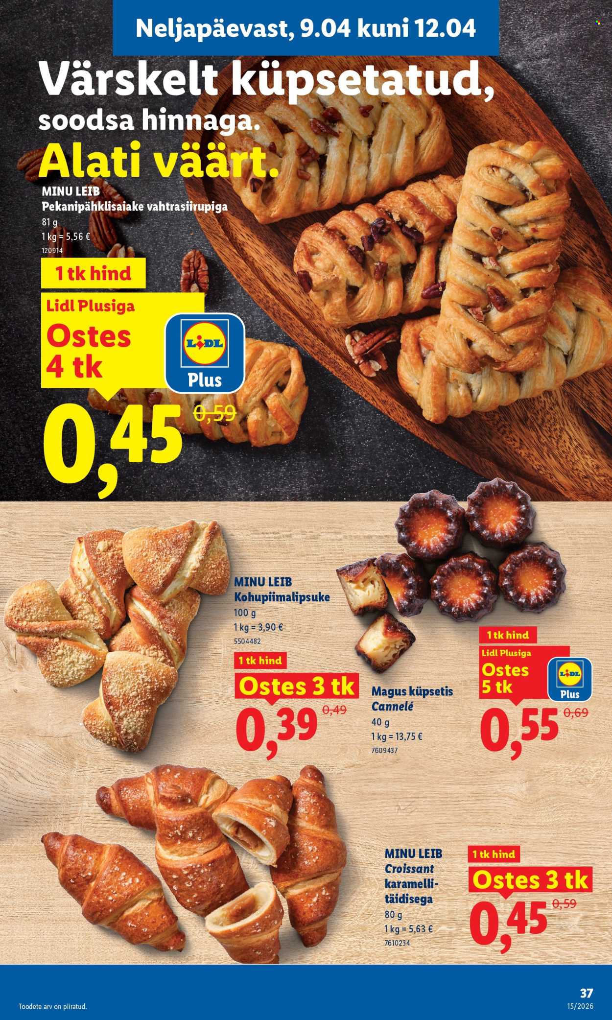 Lidl kliendileht - Kliendileht (6.04 - 12.04.2026)