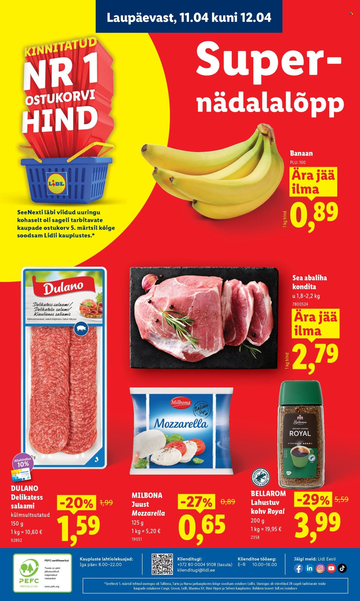Lidl kliendileht - Kliendileht (6.04 - 12.04.2026)