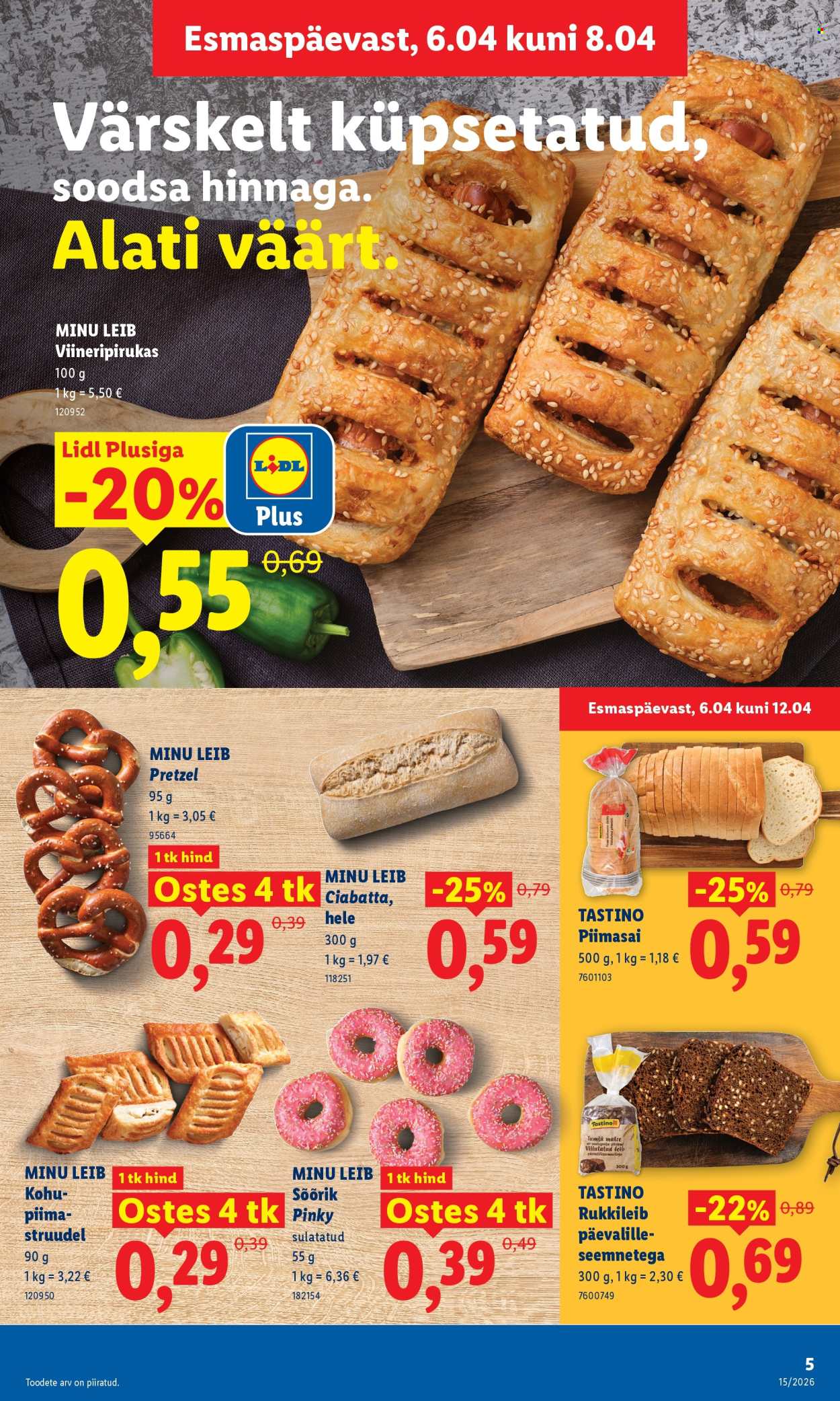Lidl kliendileht - Kliendileht (6.04 - 12.04.2026)