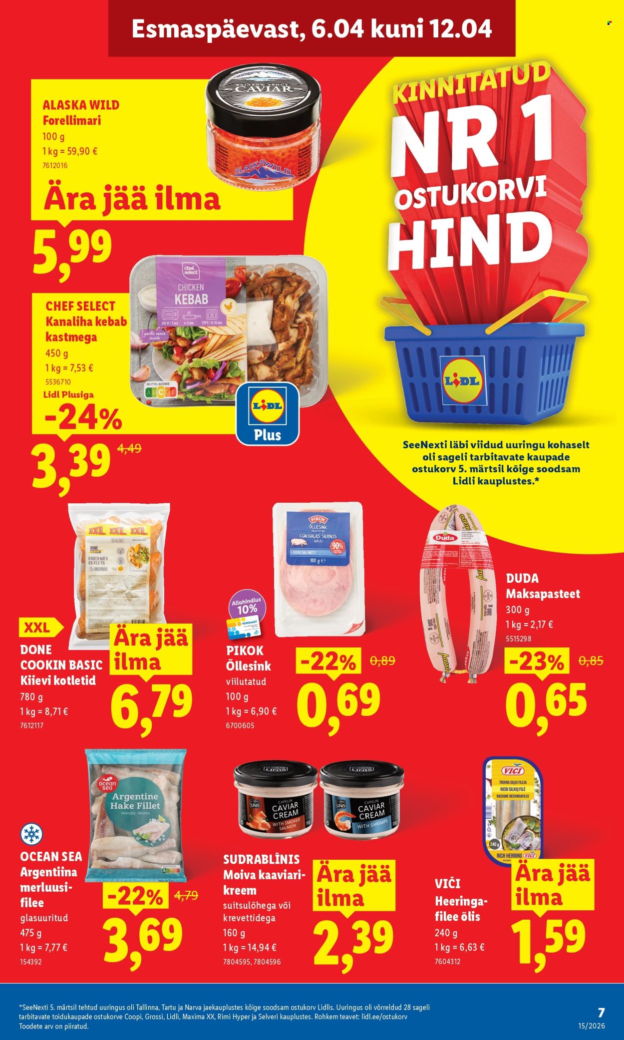 Lidl kliendileht - Kliendileht (6.04 - 12.04.2026)