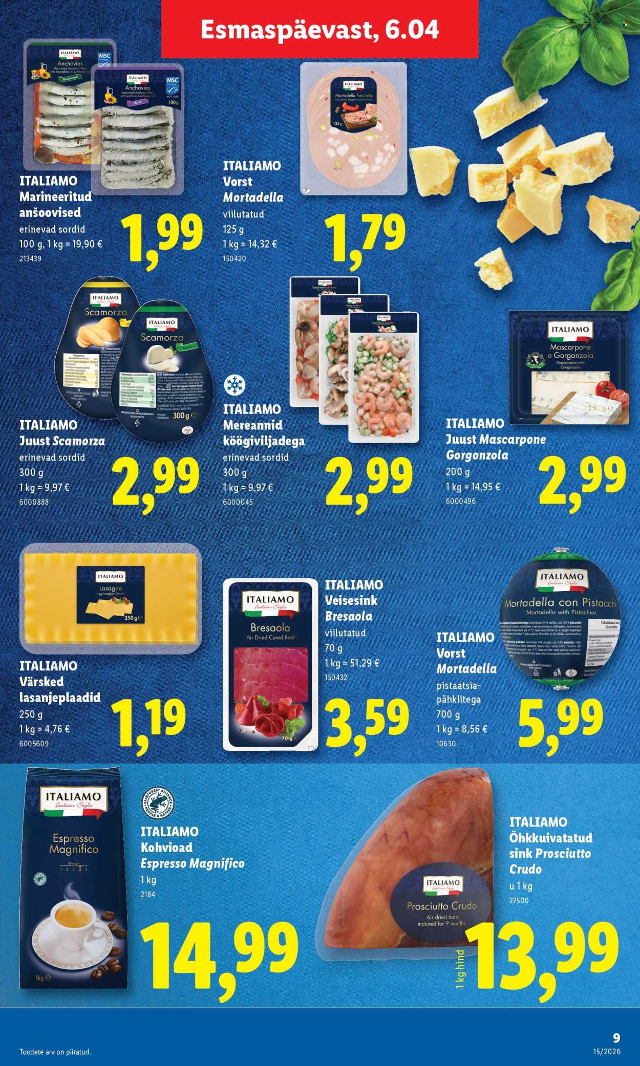 Lidl kliendileht - Kliendileht (6.04 - 12.04.2026)