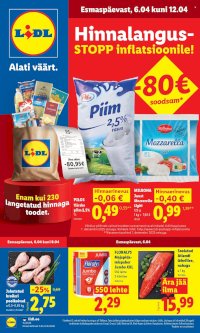 Lidl kliendileht - Kliendileht (6.04 - 12.04.2026)