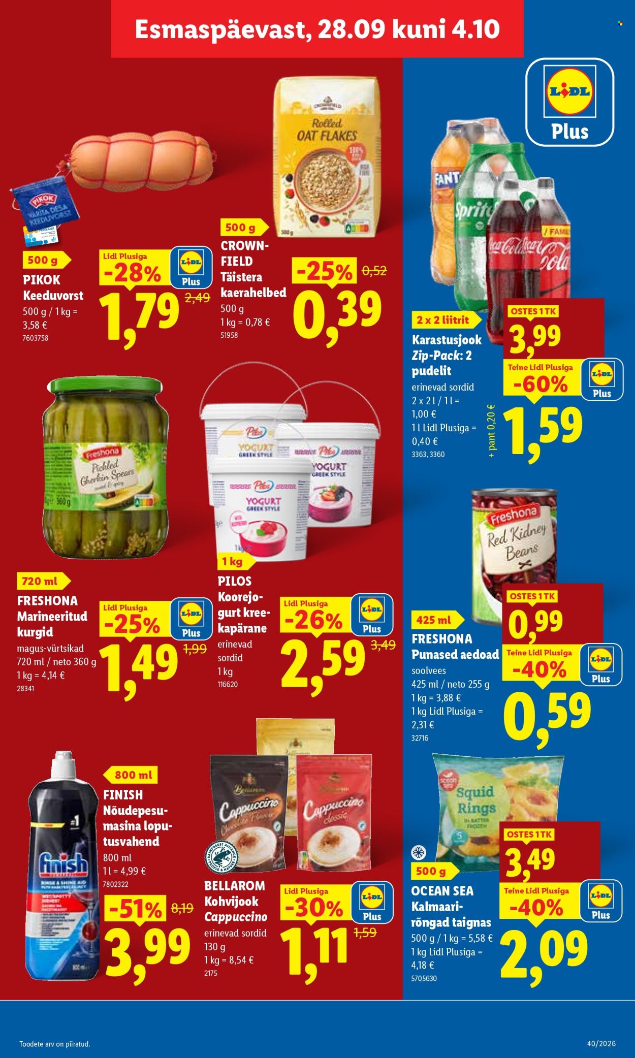 Lidl kliendileht (28.09 - 4.10.2026)
