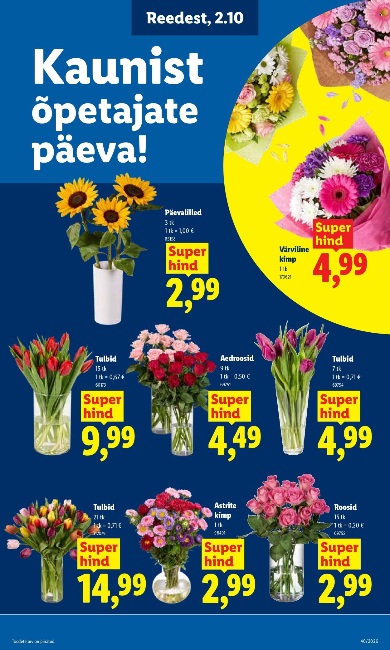Lidl kliendileht (28.09 - 4.10.2026)