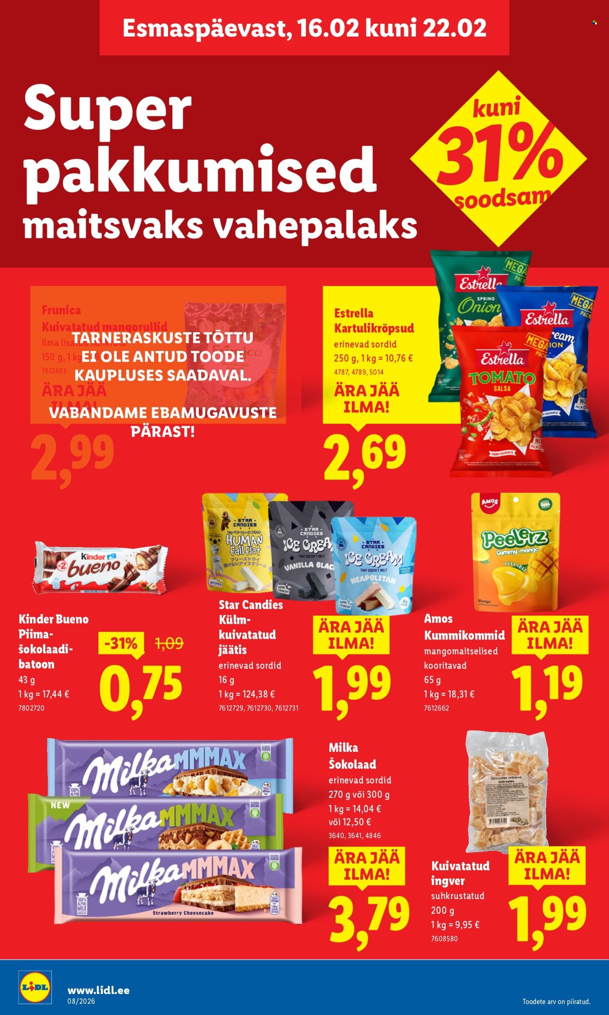 Lidl kliendileht - Kliendileht (16.02 - 22.02.2026)