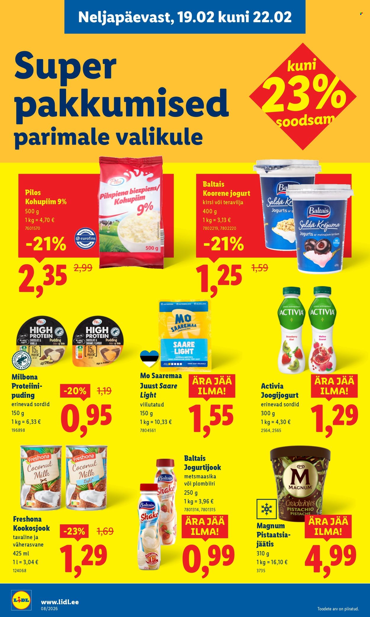 Lidl kliendileht - Kliendileht (16.02 - 22.02.2026)