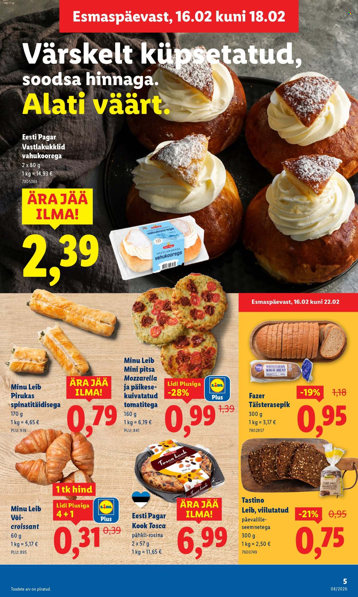 Lidl kliendileht - Kliendileht (16.02 - 22.02.2026)