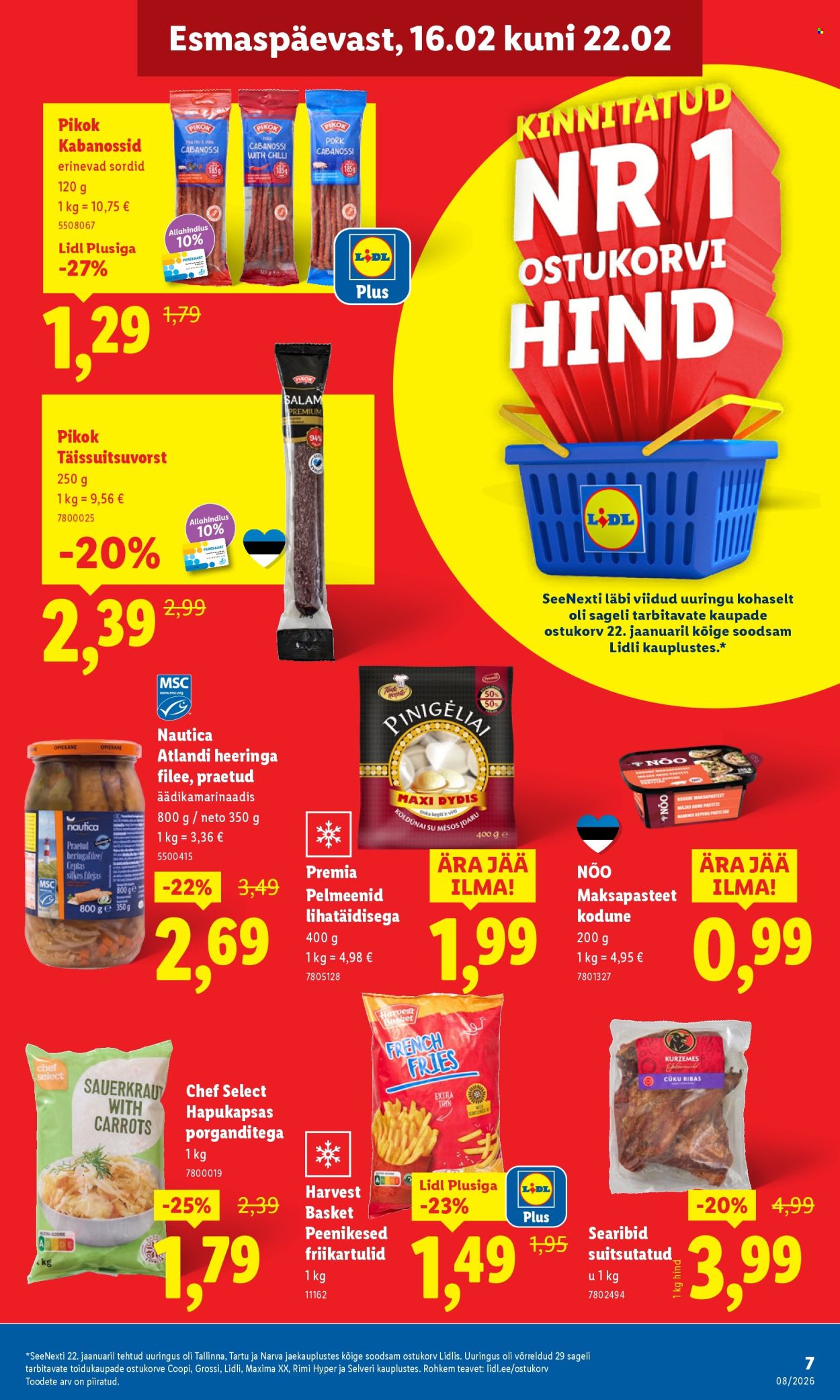 Lidl kliendileht - Kliendileht (16.02 - 22.02.2026)