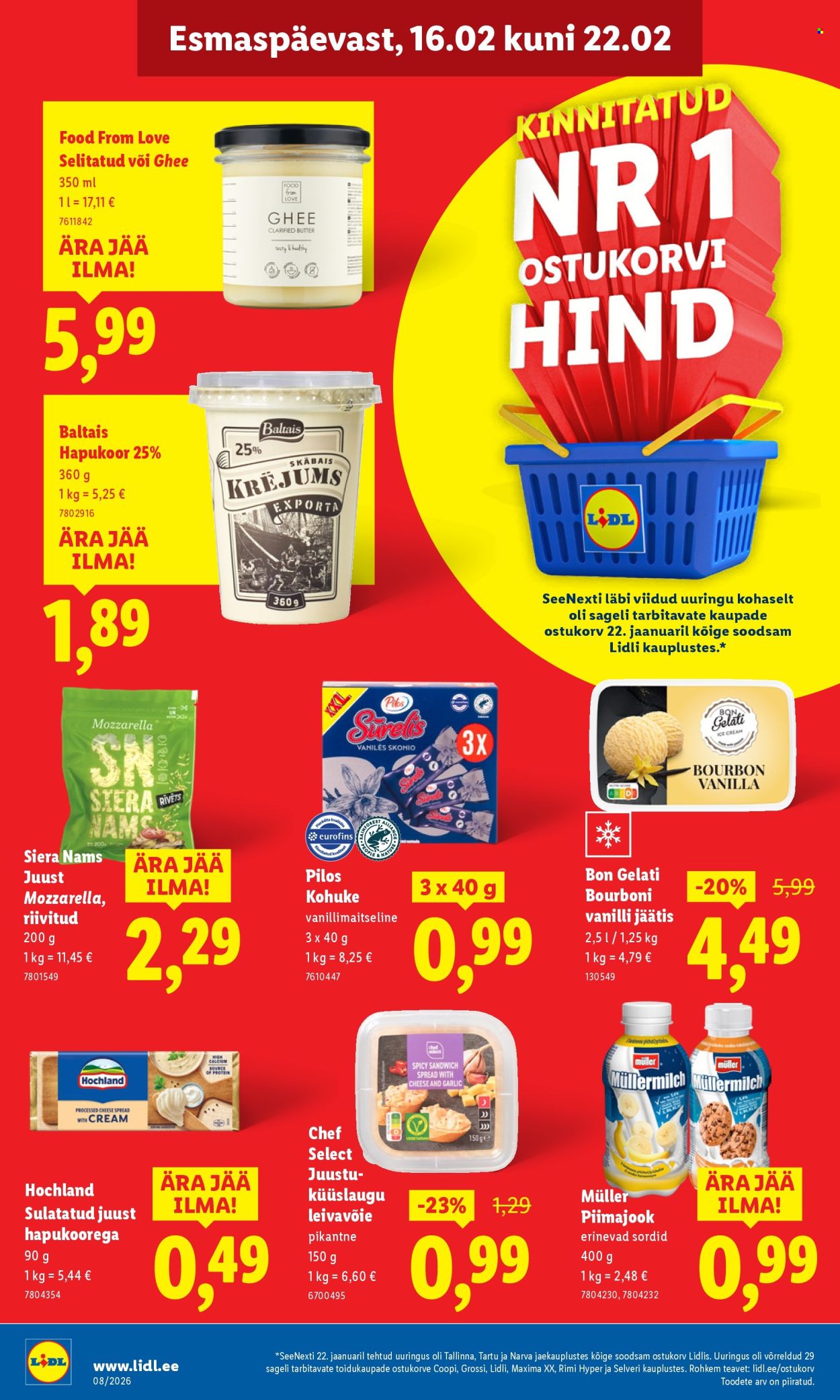 Lidl kliendileht - Kliendileht (16.02 - 22.02.2026)