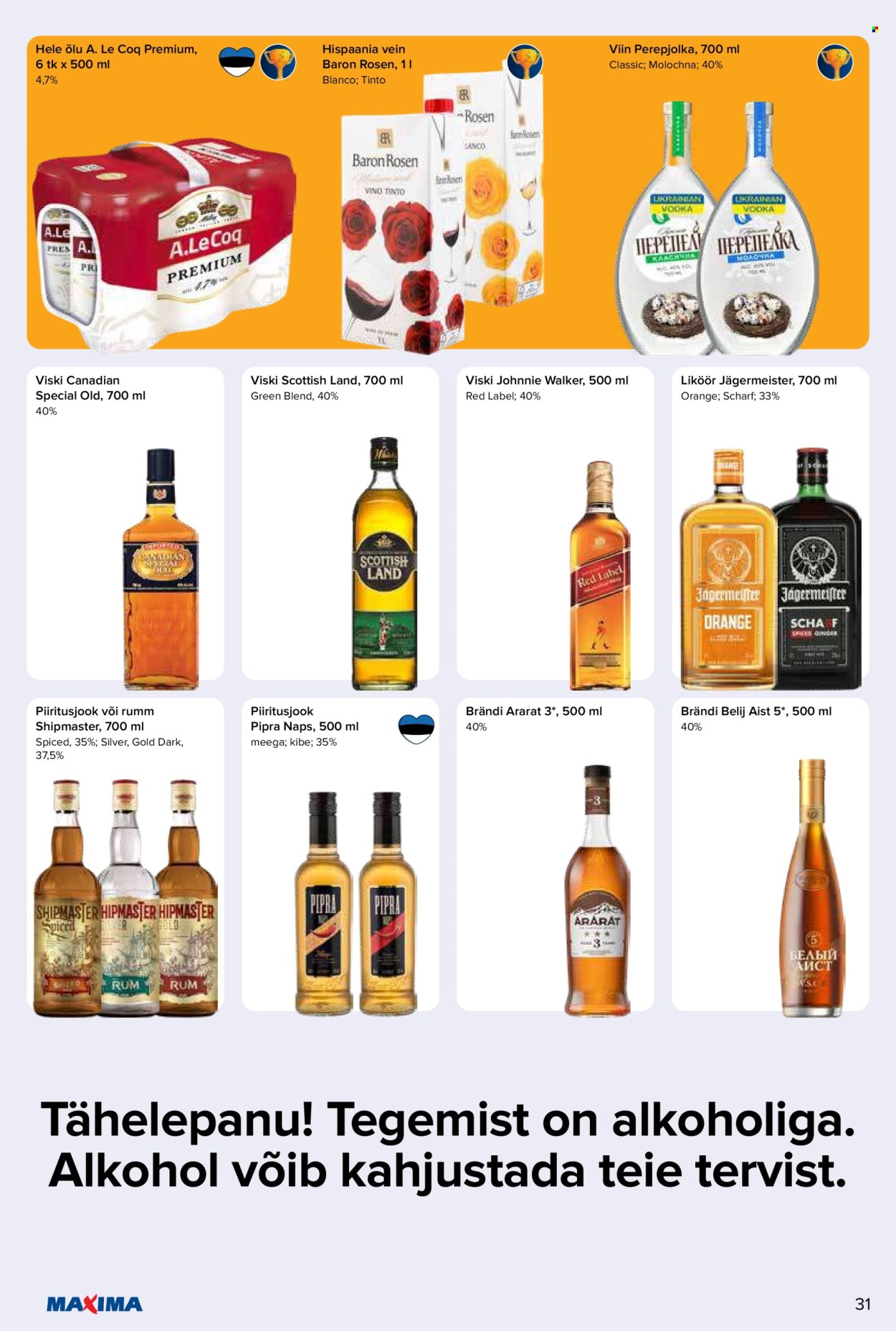 Maxima kliendileht - Maxima kliendileht nr. 46 (11.11 - 17.11.2025)