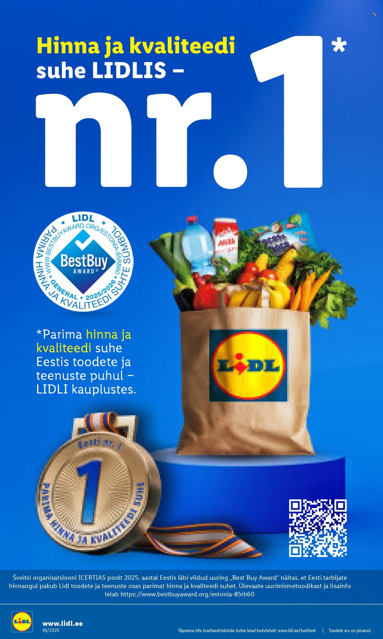 Lidl kliendileht - Tööstuskaupade pakkumised (3.11 - 9.11.2025)