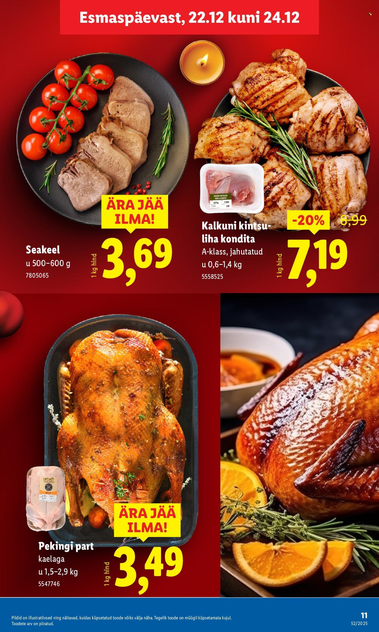 Lidl kliendileht - Nädalalõpu pakkumised (25.12 - 28.12.2025)