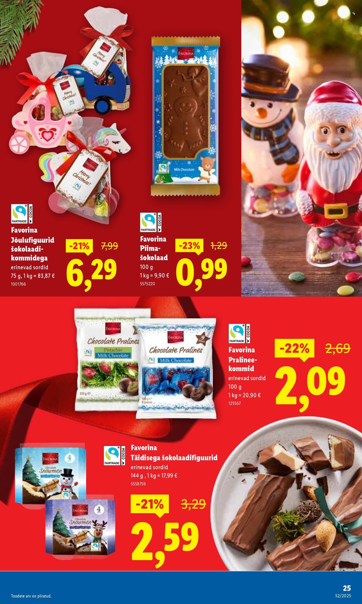Lidl kliendileht - Nädalalõpu pakkumised (25.12 - 28.12.2025)