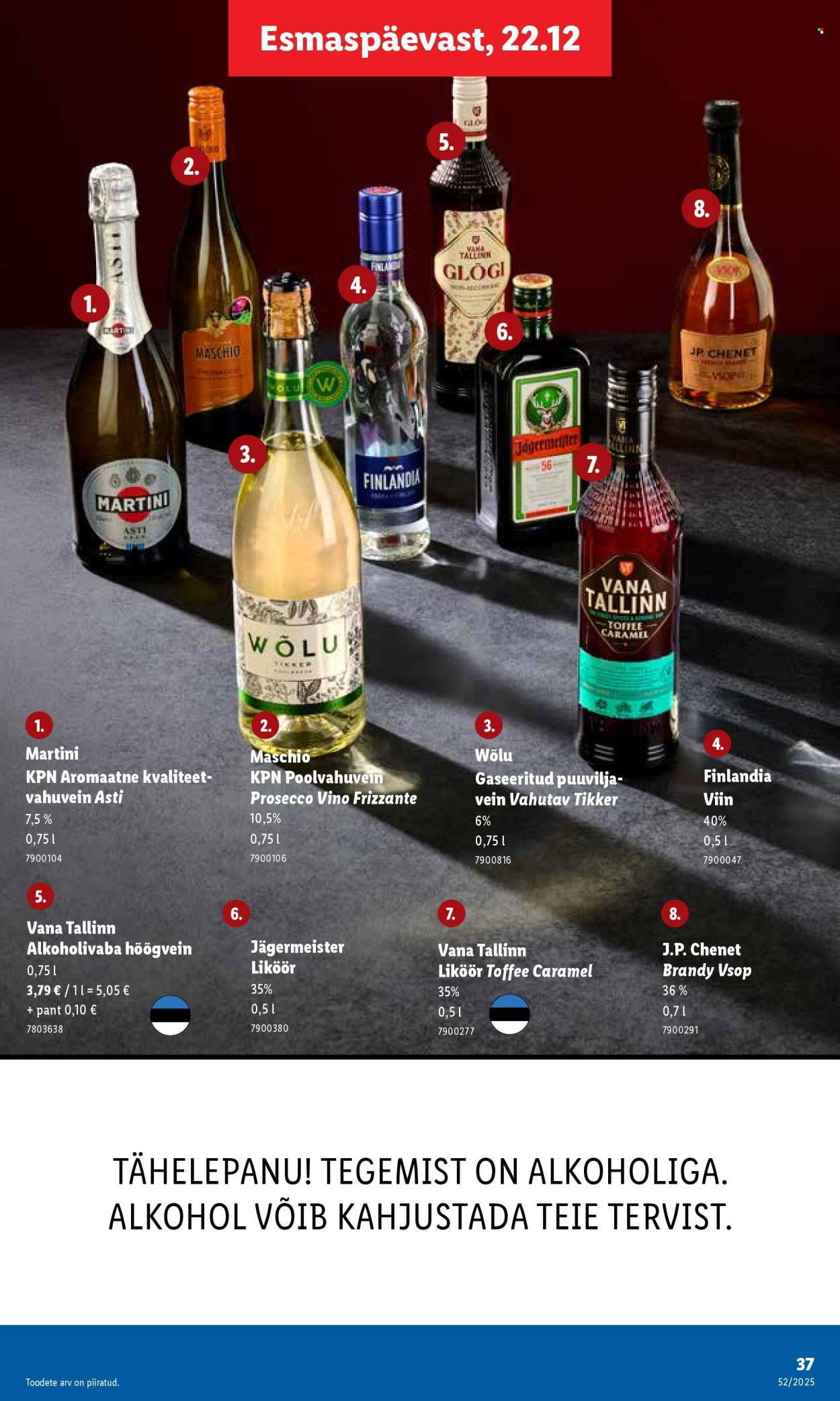 Lidl kliendileht - Nädalalõpu pakkumised (25.12 - 28.12.2025)