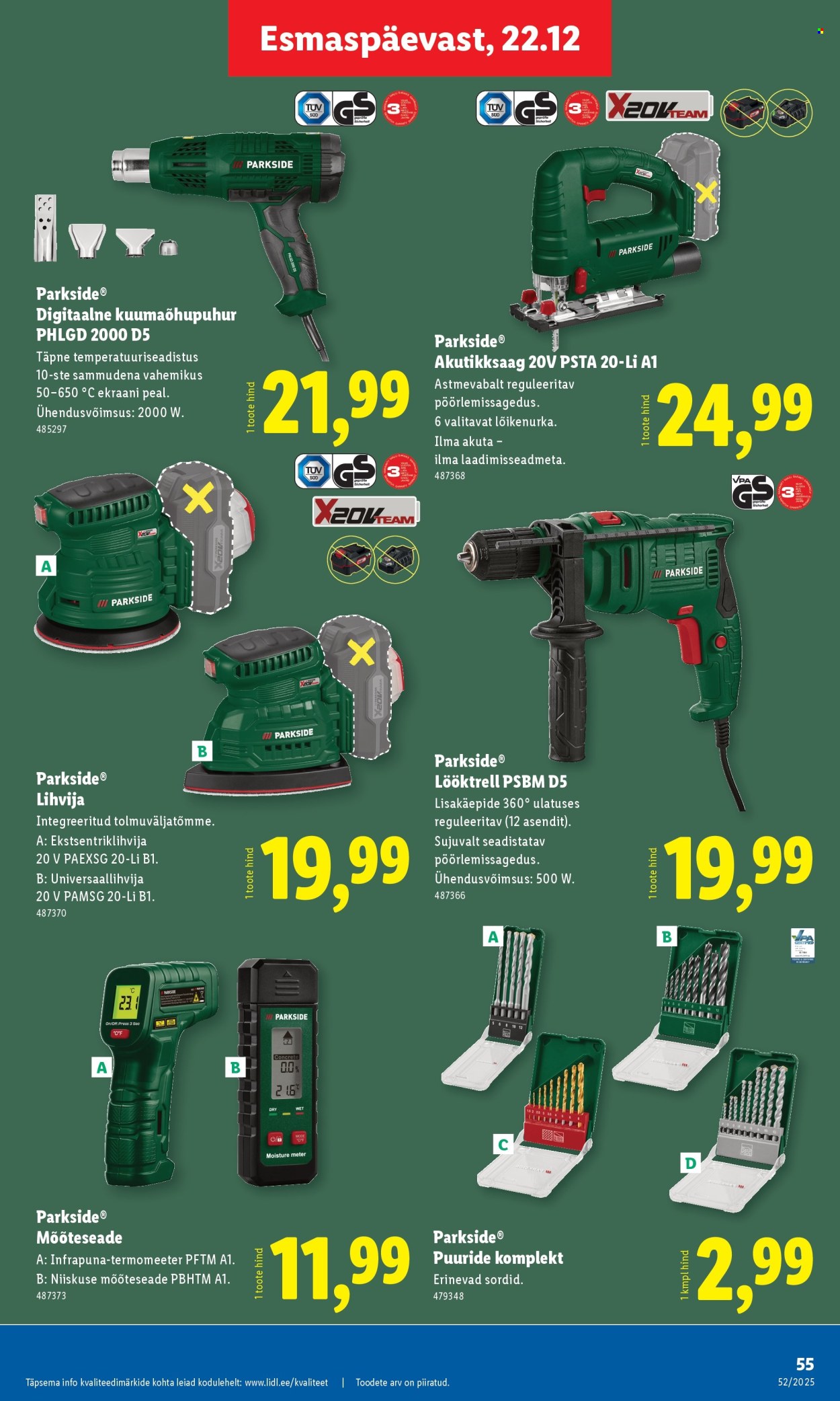 Lidl kliendileht - Nädalalõpu pakkumised (25.12 - 28.12.2025)