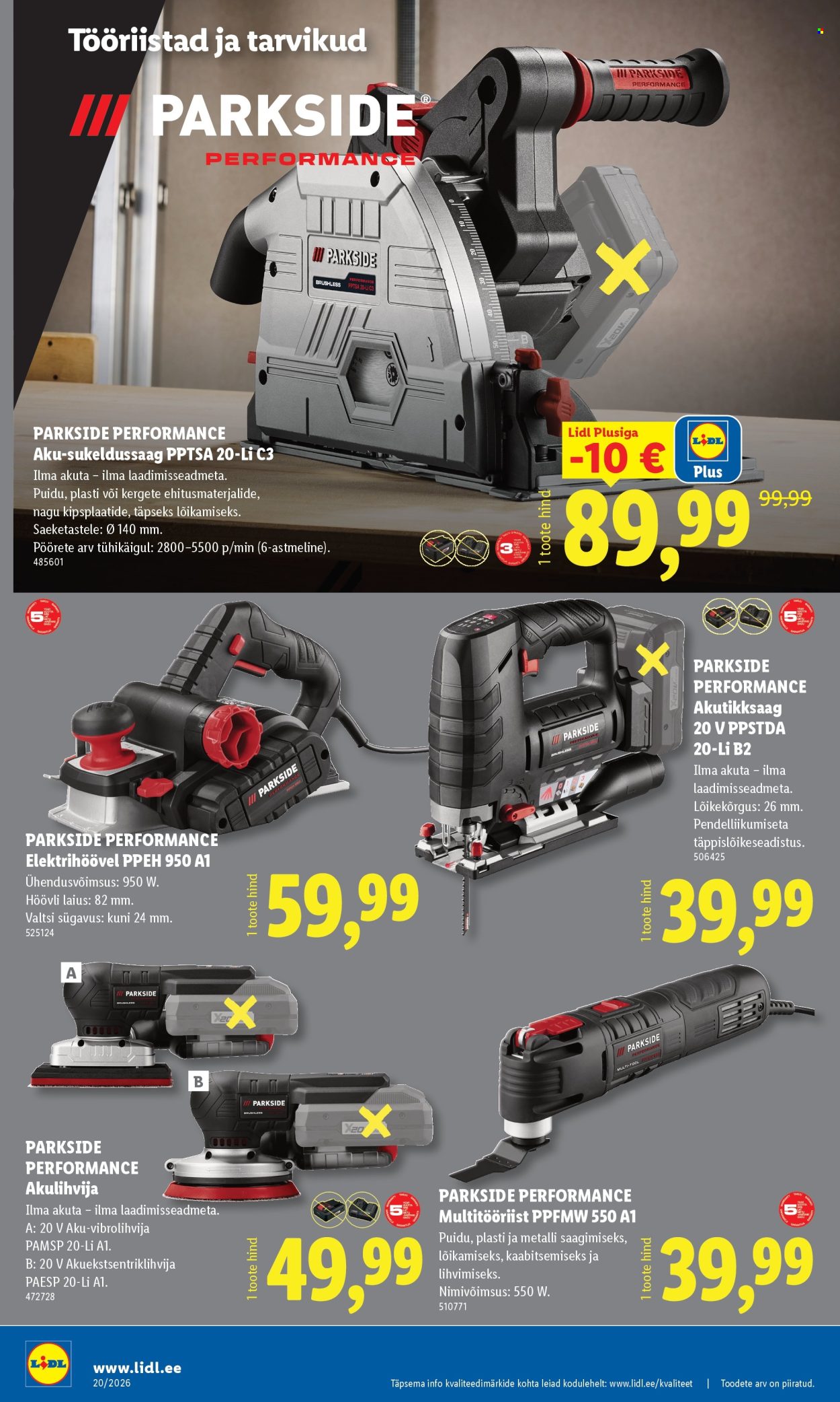 Lidl kliendileht - Tööstuskaupade pakkumised (11.05 - 17.05.2026)