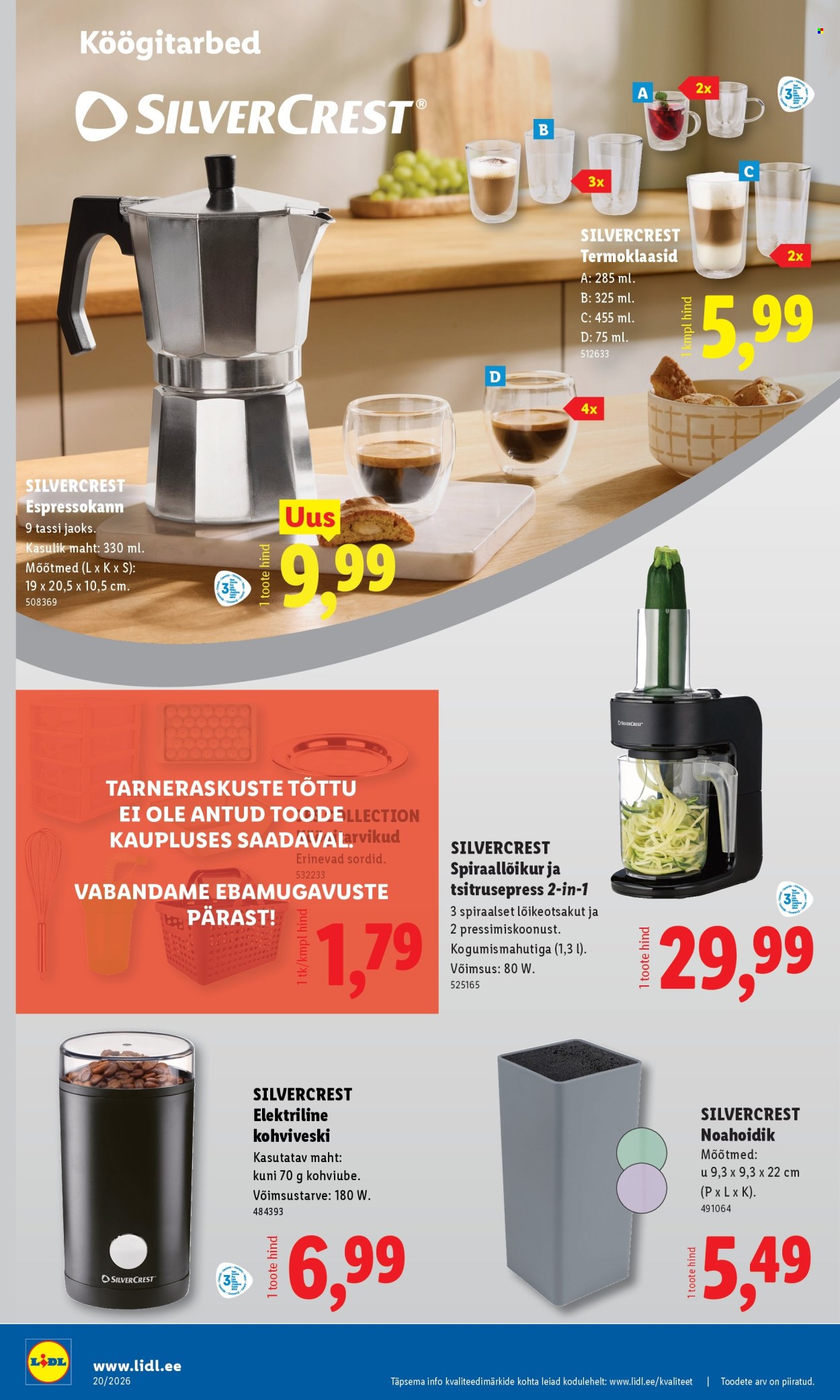 Lidl kliendileht - Tööstuskaupade pakkumised (11.05 - 17.05.2026)