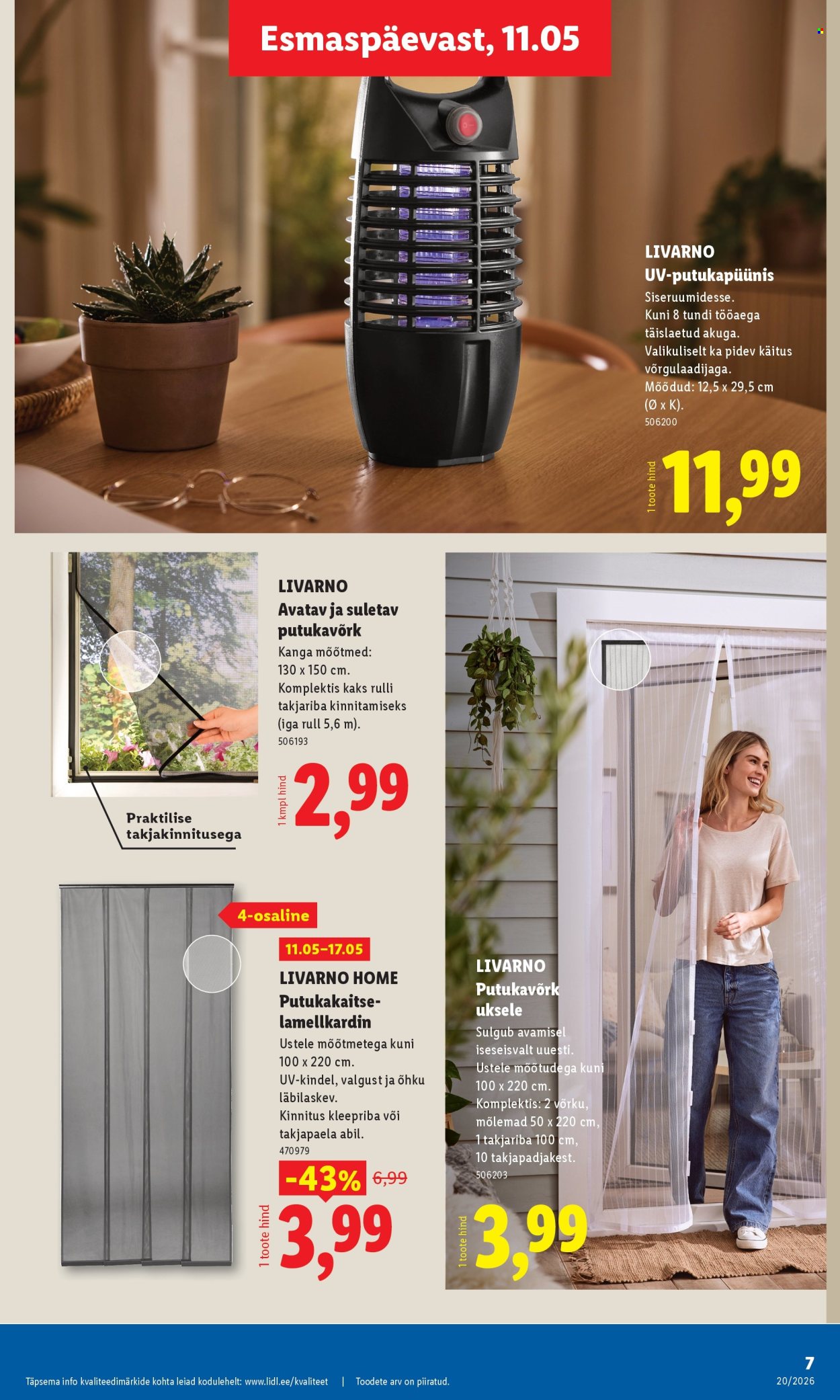 Lidl kliendileht - Tööstuskaupade pakkumised (11.05 - 17.05.2026)