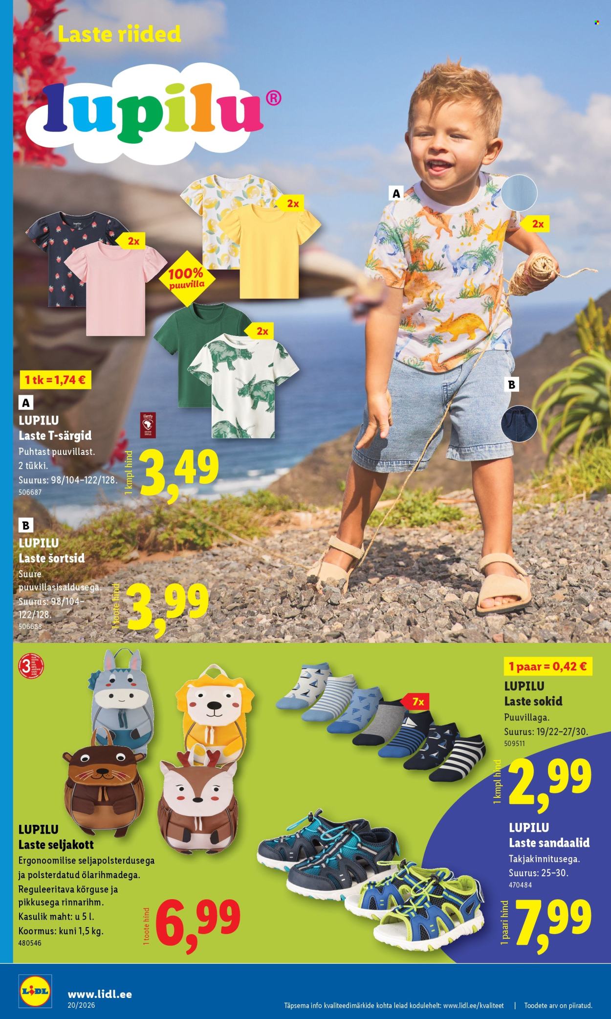 Lidl kliendileht - Tööstuskaupade pakkumised (11.05 - 17.05.2026)
