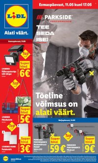 Lidl kliendileht - Tööstuskaupade pakkumised (11.05 - 17.05.2026)