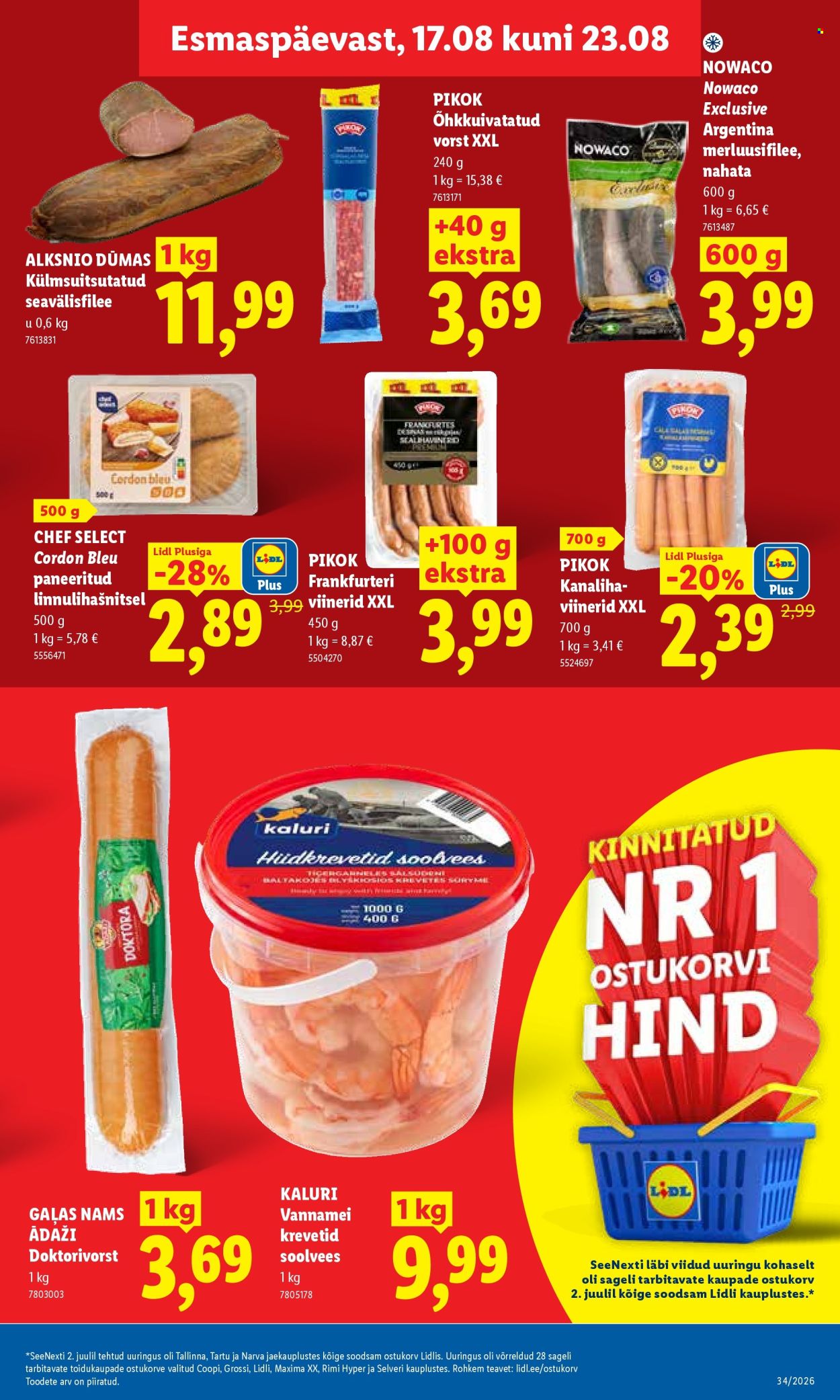Lidl kliendileht (17.08 - 23.08.2026)