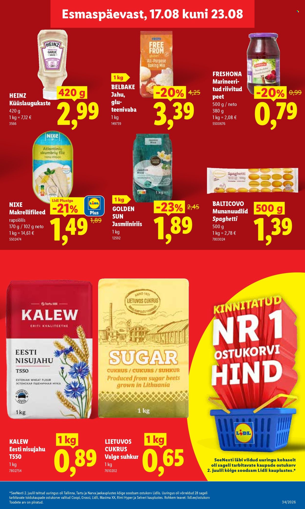 Lidl kliendileht (17.08 - 23.08.2026)