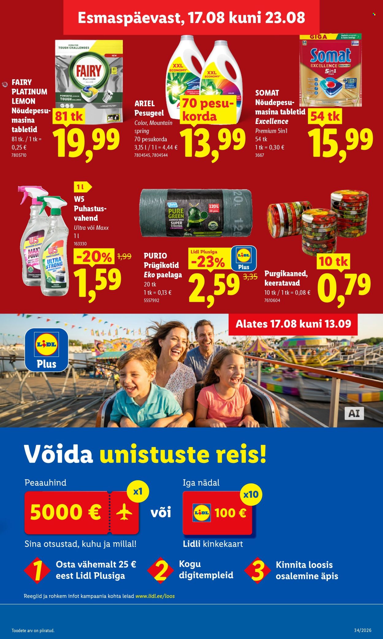 Lidl kliendileht (17.08 - 23.08.2026)